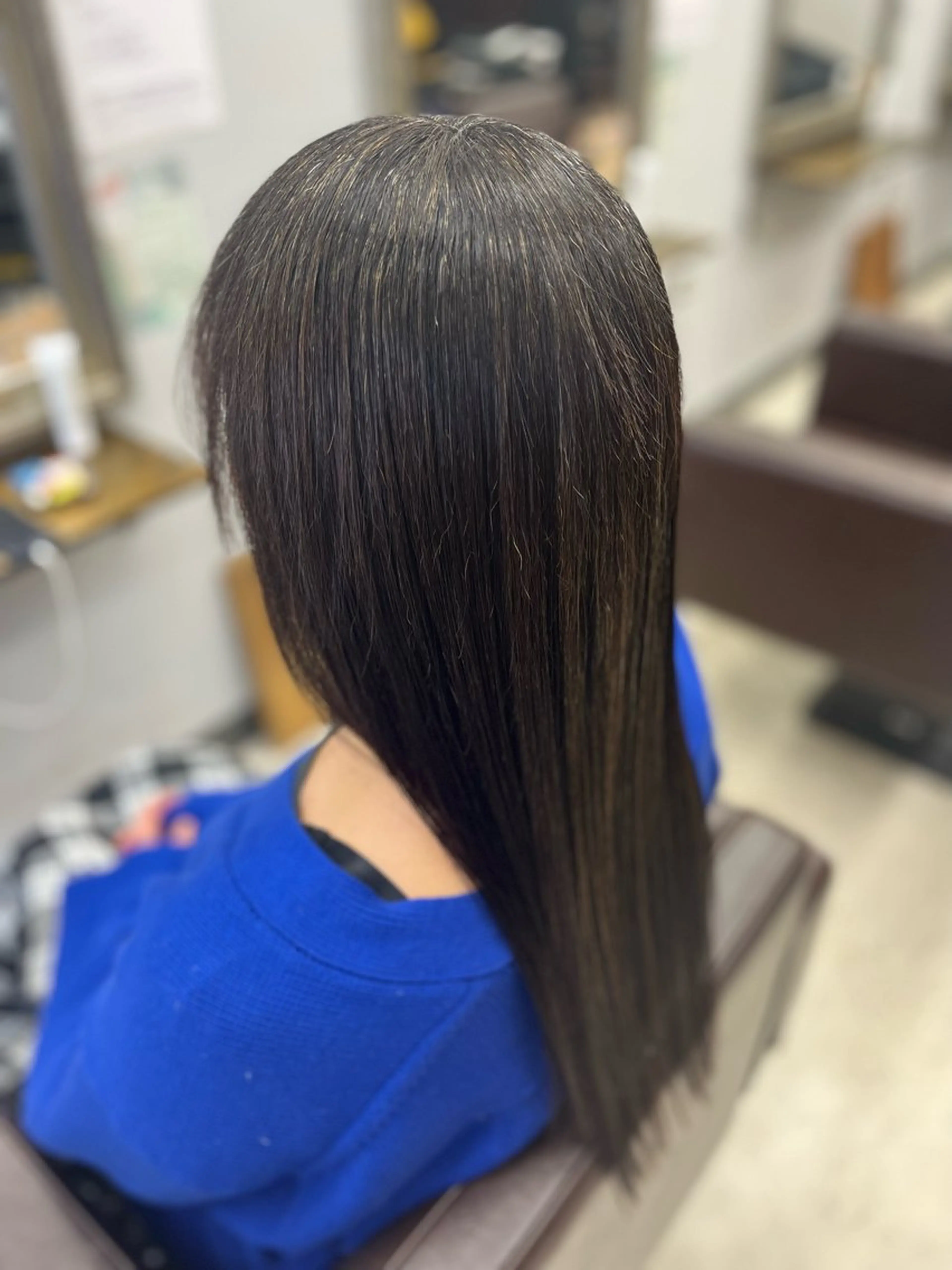 ロング パーマ 産休の為お休みです! 小島凜のヘアスタイル