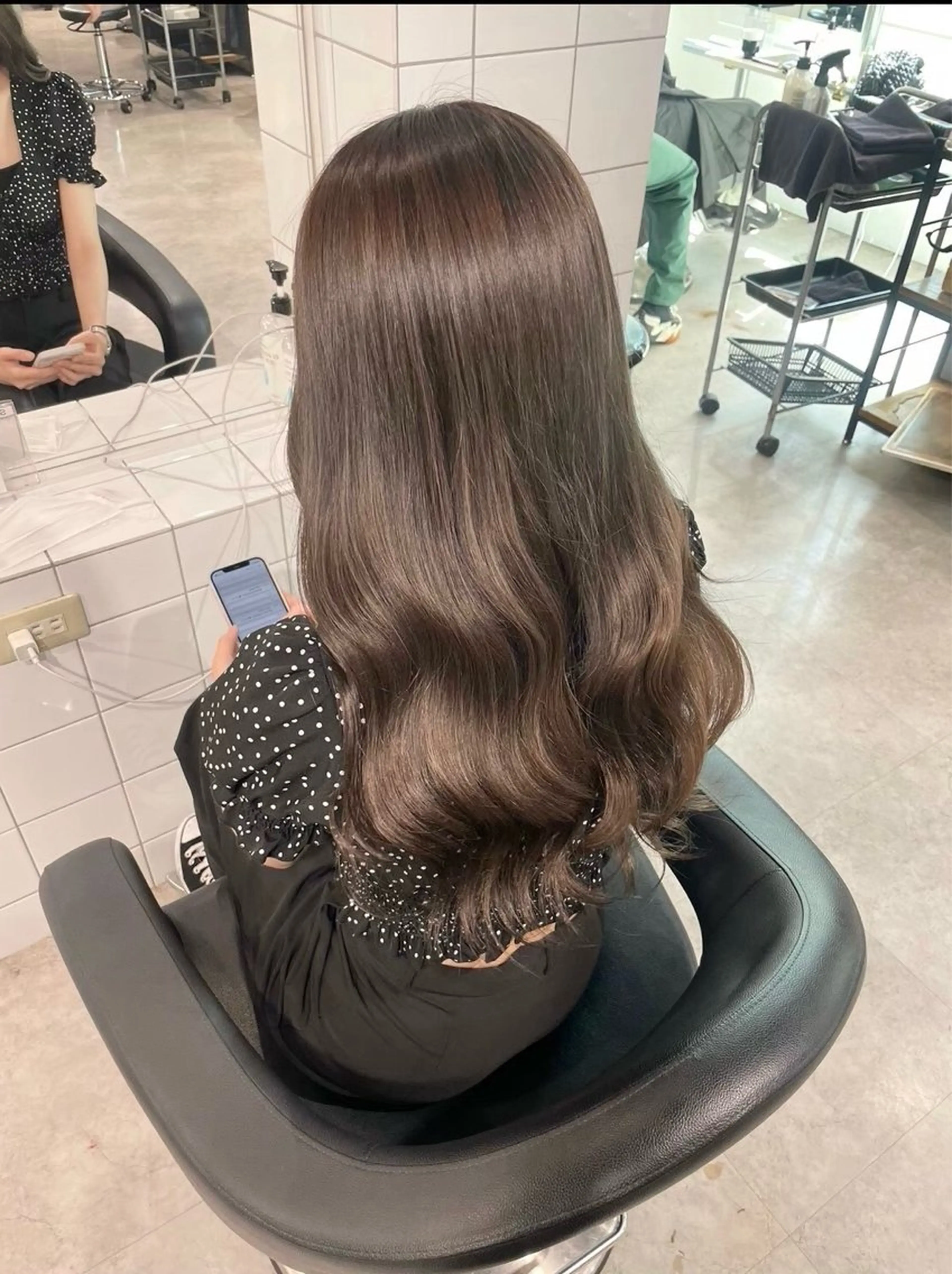 ロング カラー 🎀暖色/ラベンダー /paru🤍のヘアスタイル