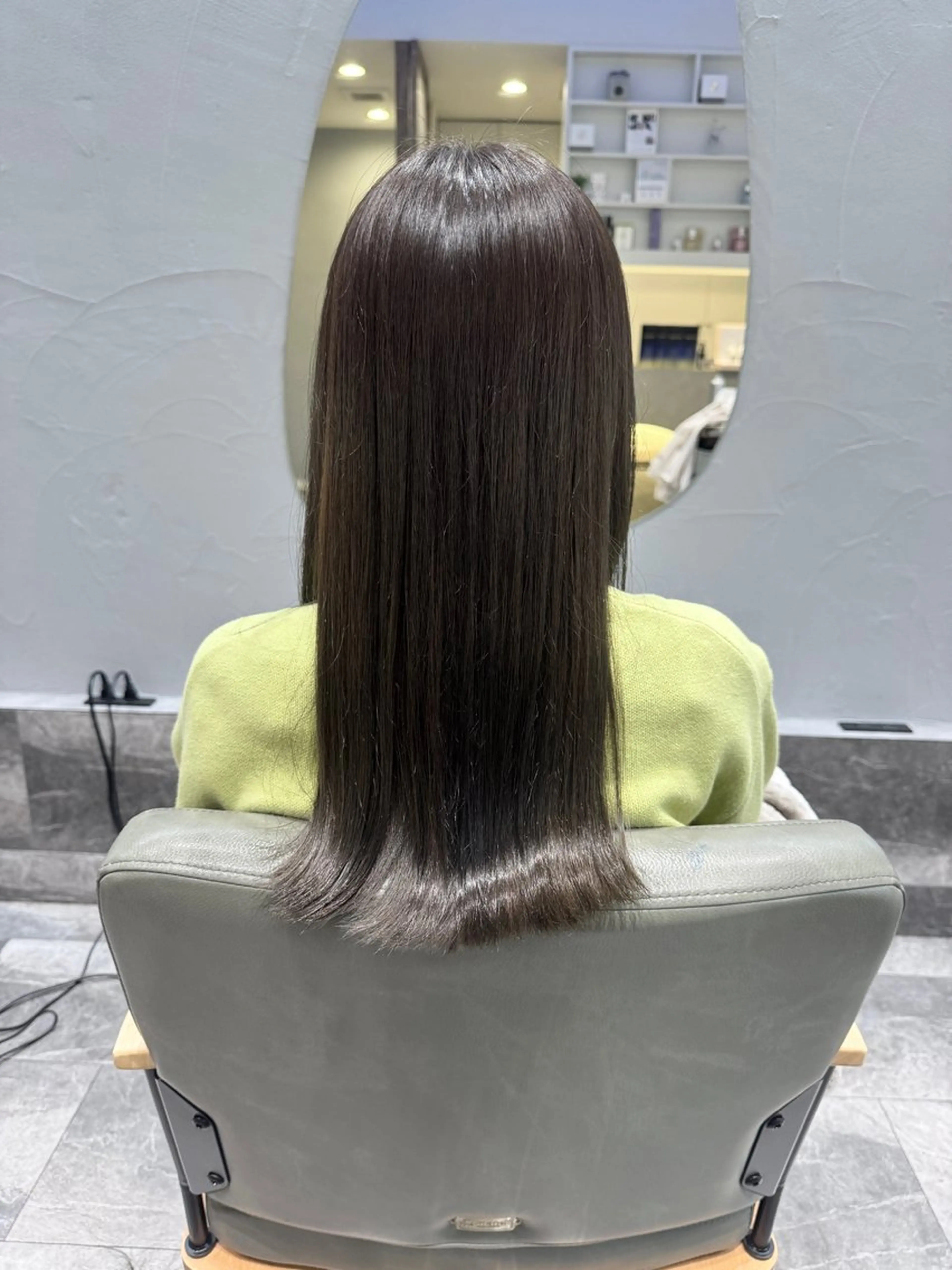 ロング ヘアカラー トリートメント ヘッドスパ 吉田 空 （POANA.）のヘアスタイル