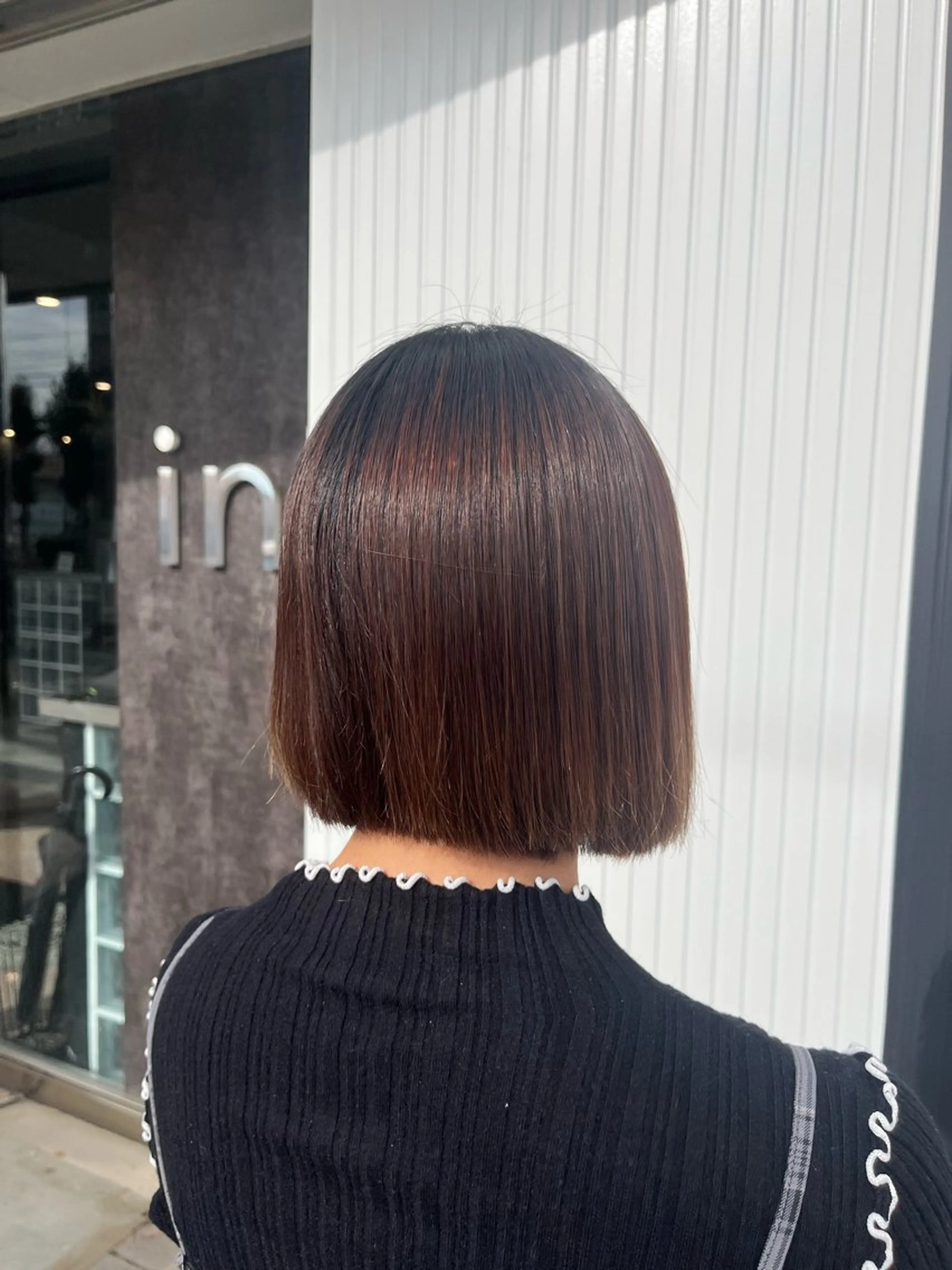 ショート 髪質改善 縮毛矯正 ink aiのヘアスタイル