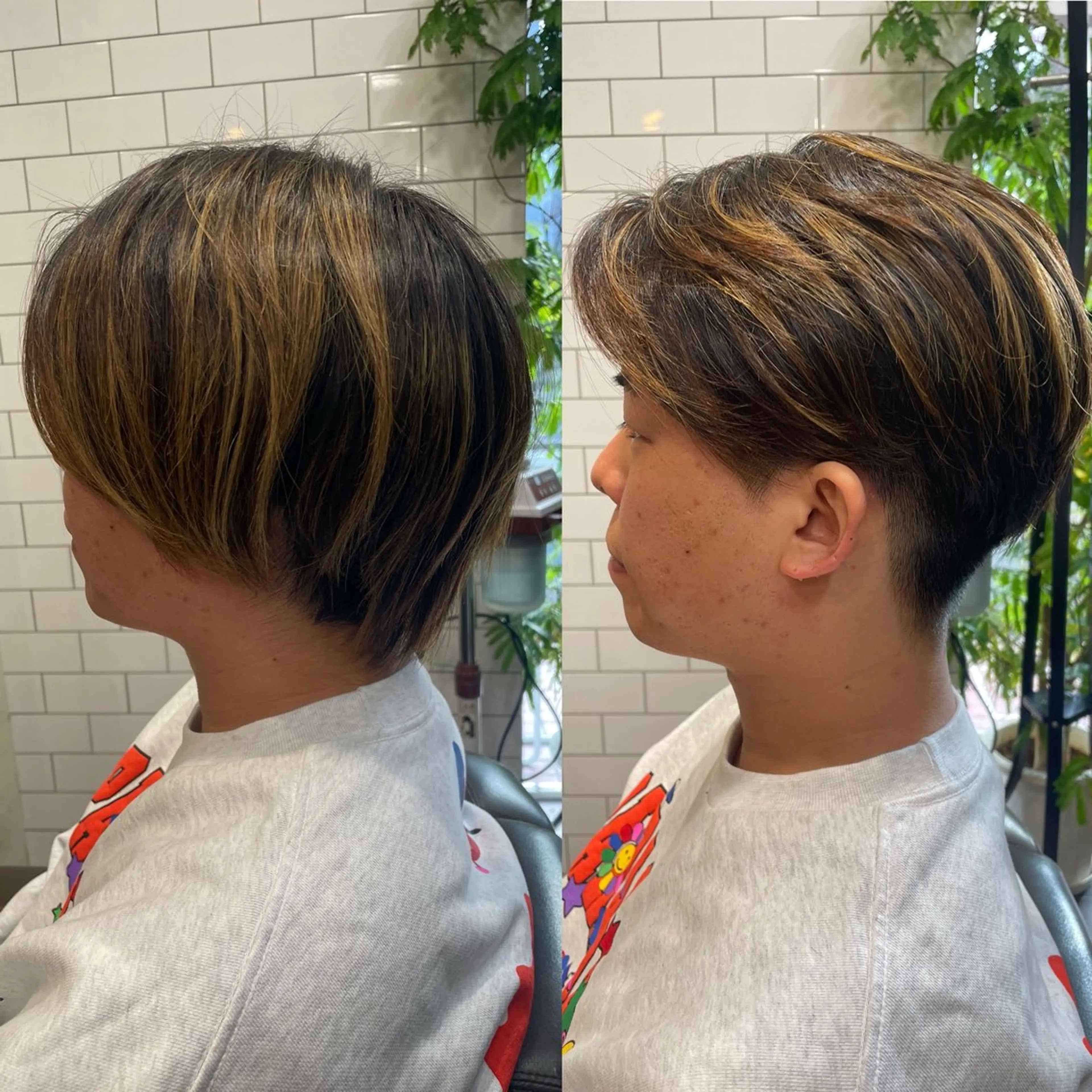 ショート メンズ 💈トレサンパ 💈金山駅✂︎愛実のヘアスタイル