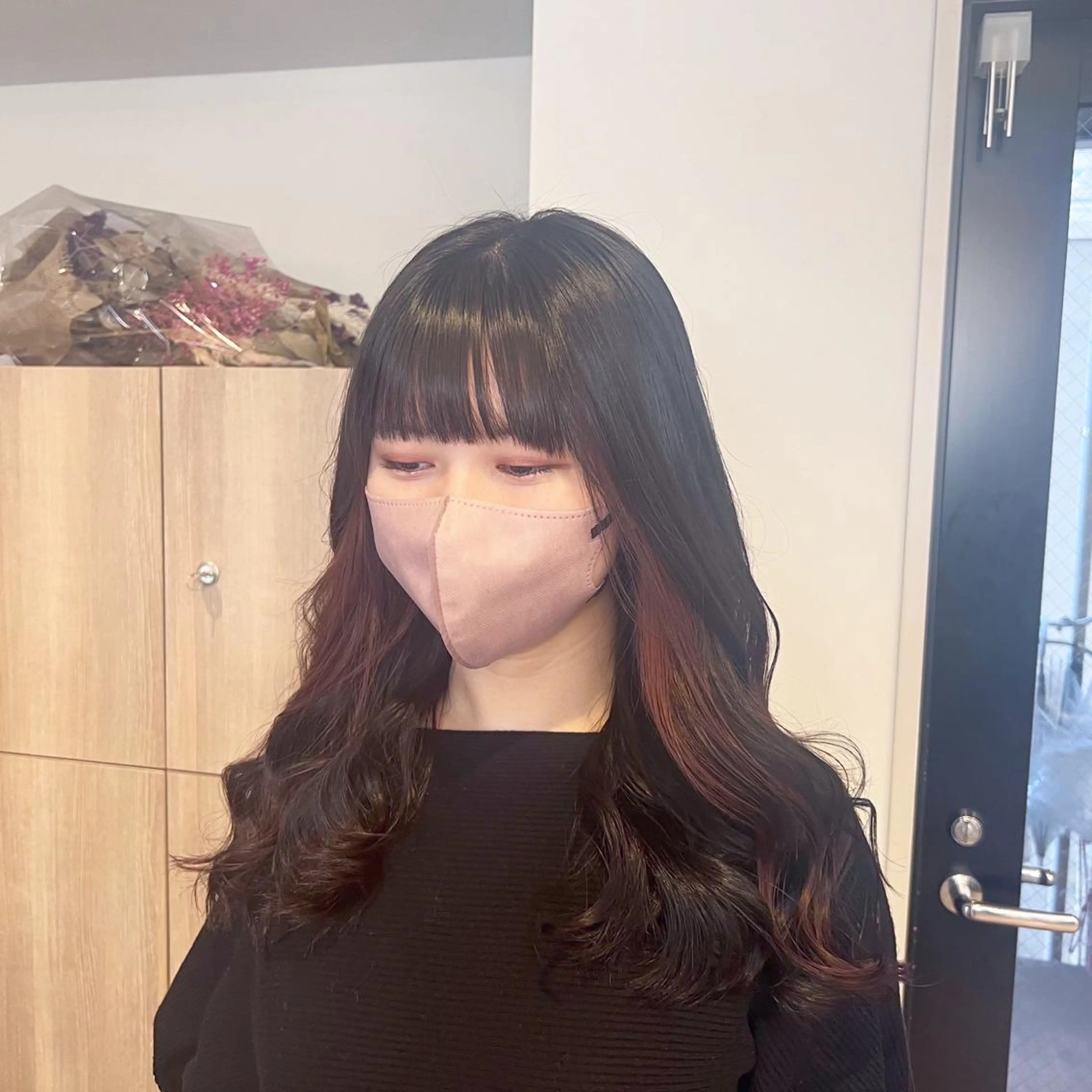 ショート カラー ヘアアレンジ エテルネ 大宮🤍 Yuuri🤍のヘアスタイル