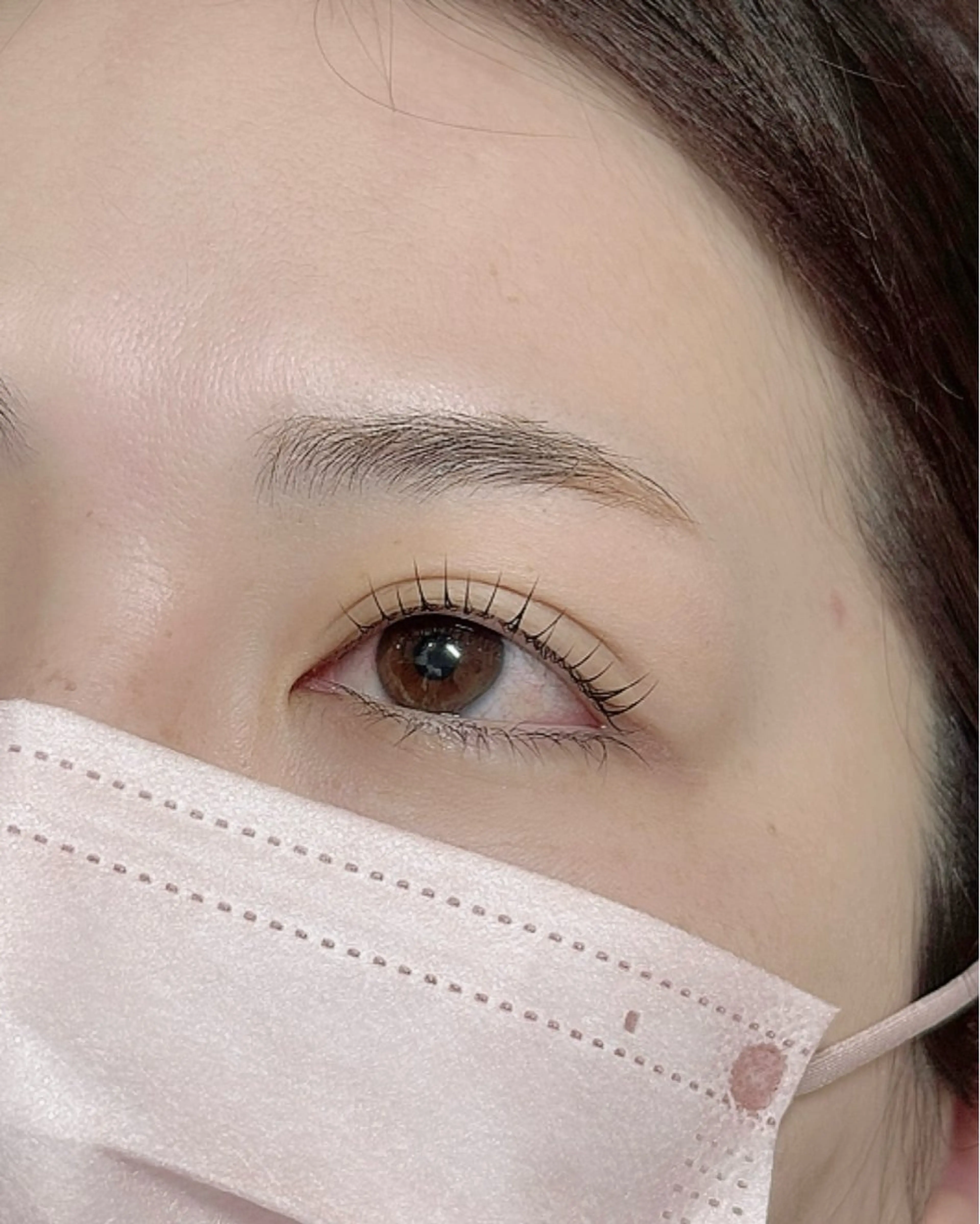 マツエク・マツパ 一重×まつ毛パーマ 森田 真由のマツエク・マツパデザイン