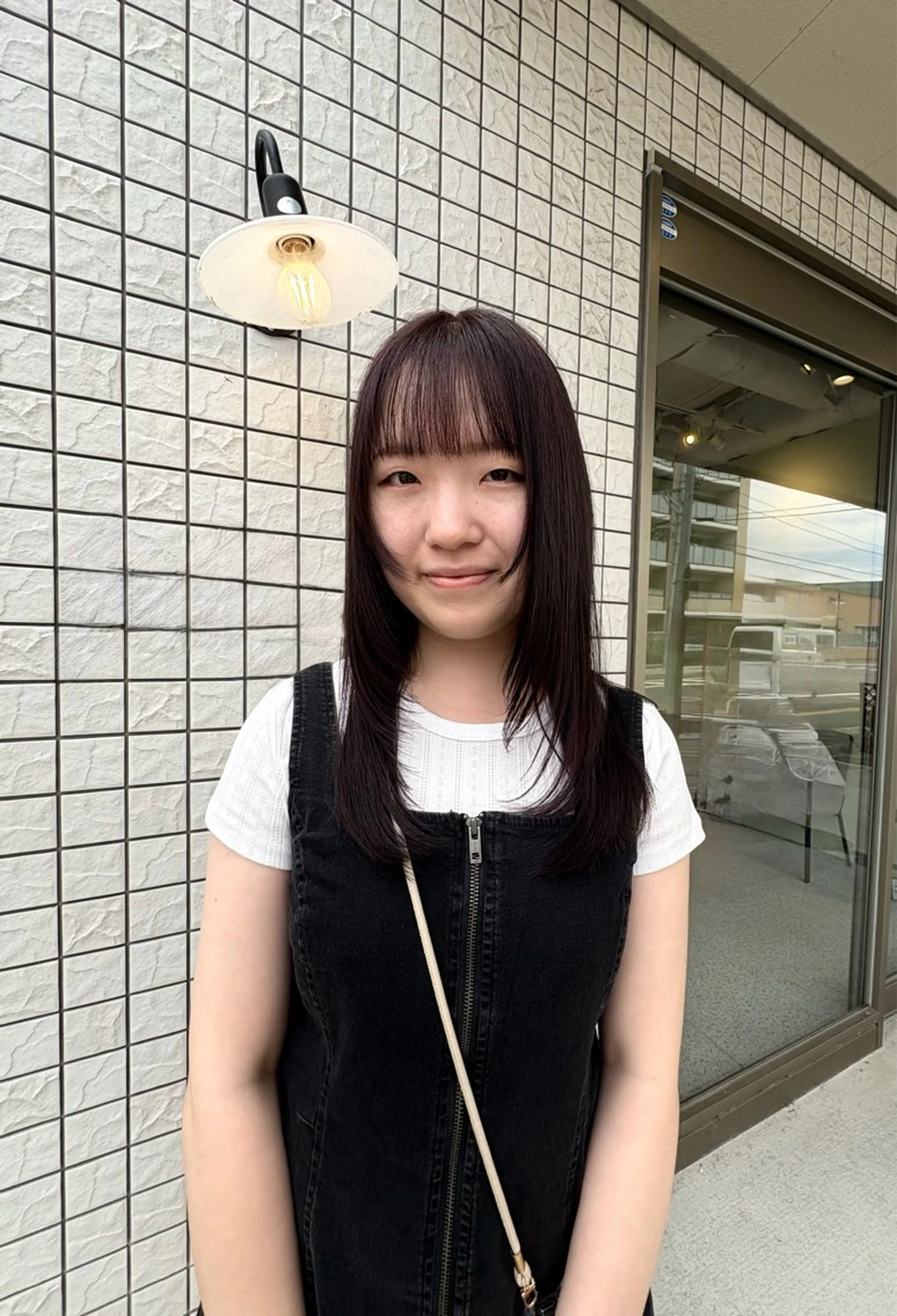 セミロング カラー shoji༄ mikuのヘアスタイル