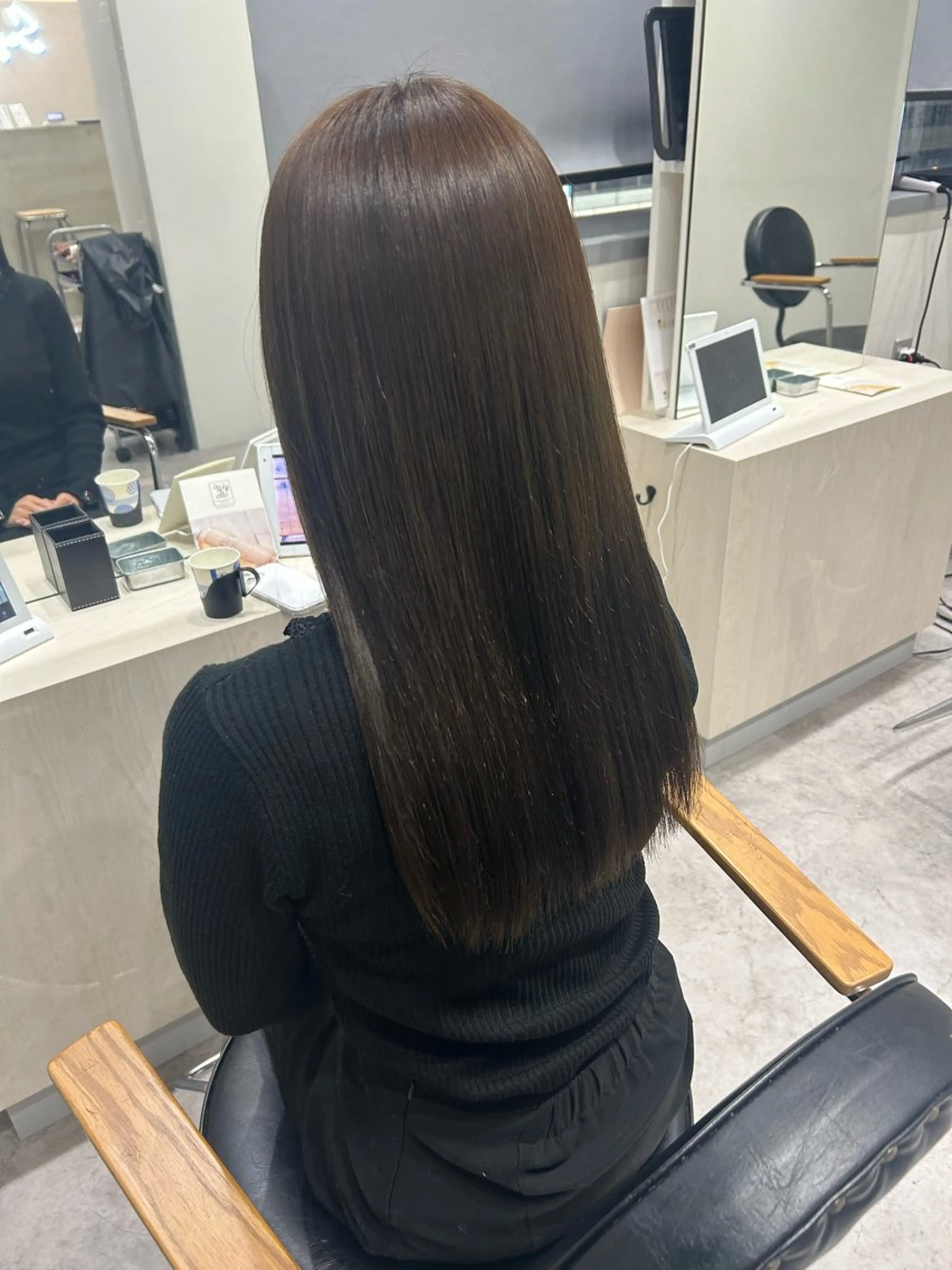 セミロング カラー ヘアアレンジ ヘアカラー ボブ /ニュアンス/ satomi🧸💖のヘアスタイル