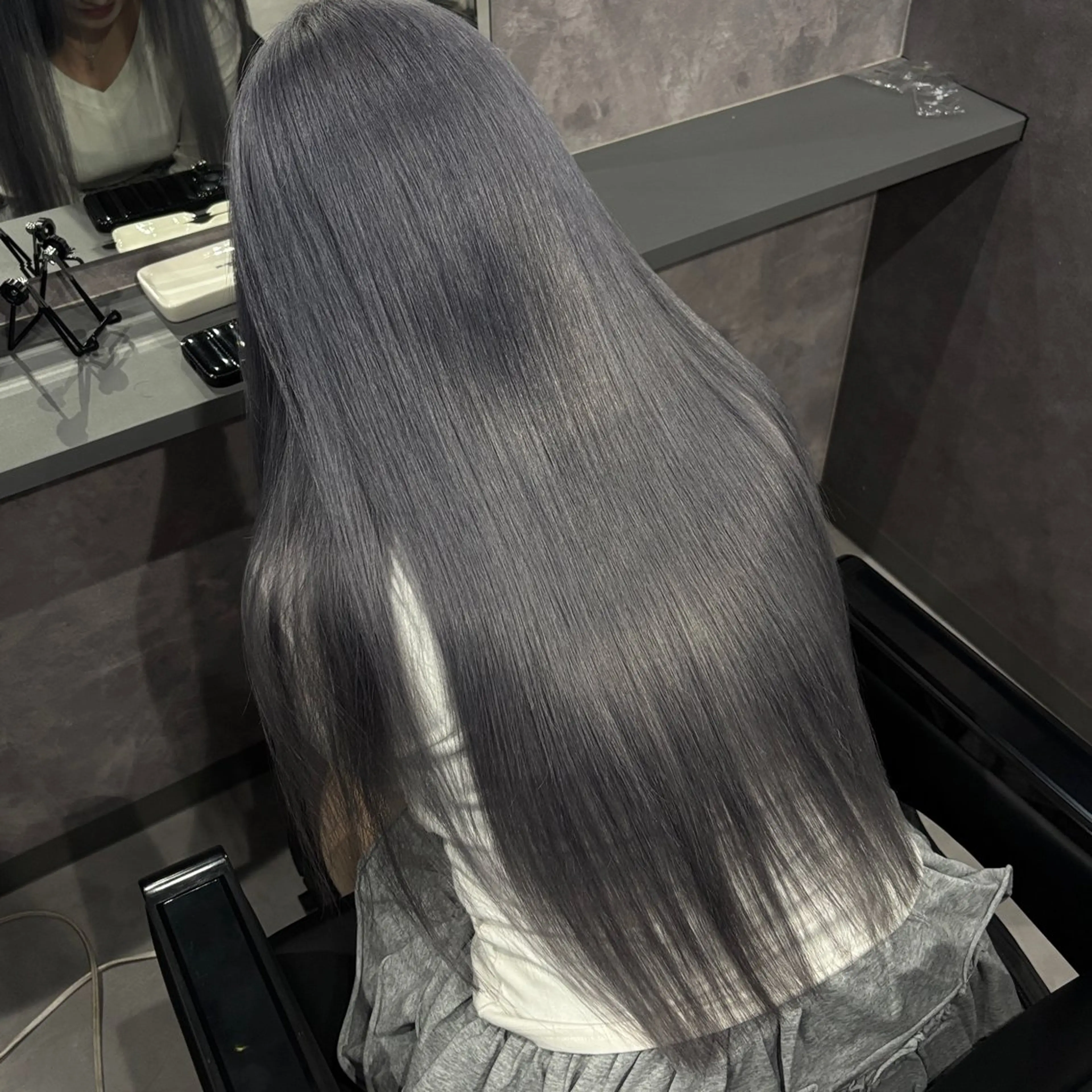 カラー ヘアカラー トリートメント 韓国・網紅 🦋HONOKA🦋のヘアスタイル