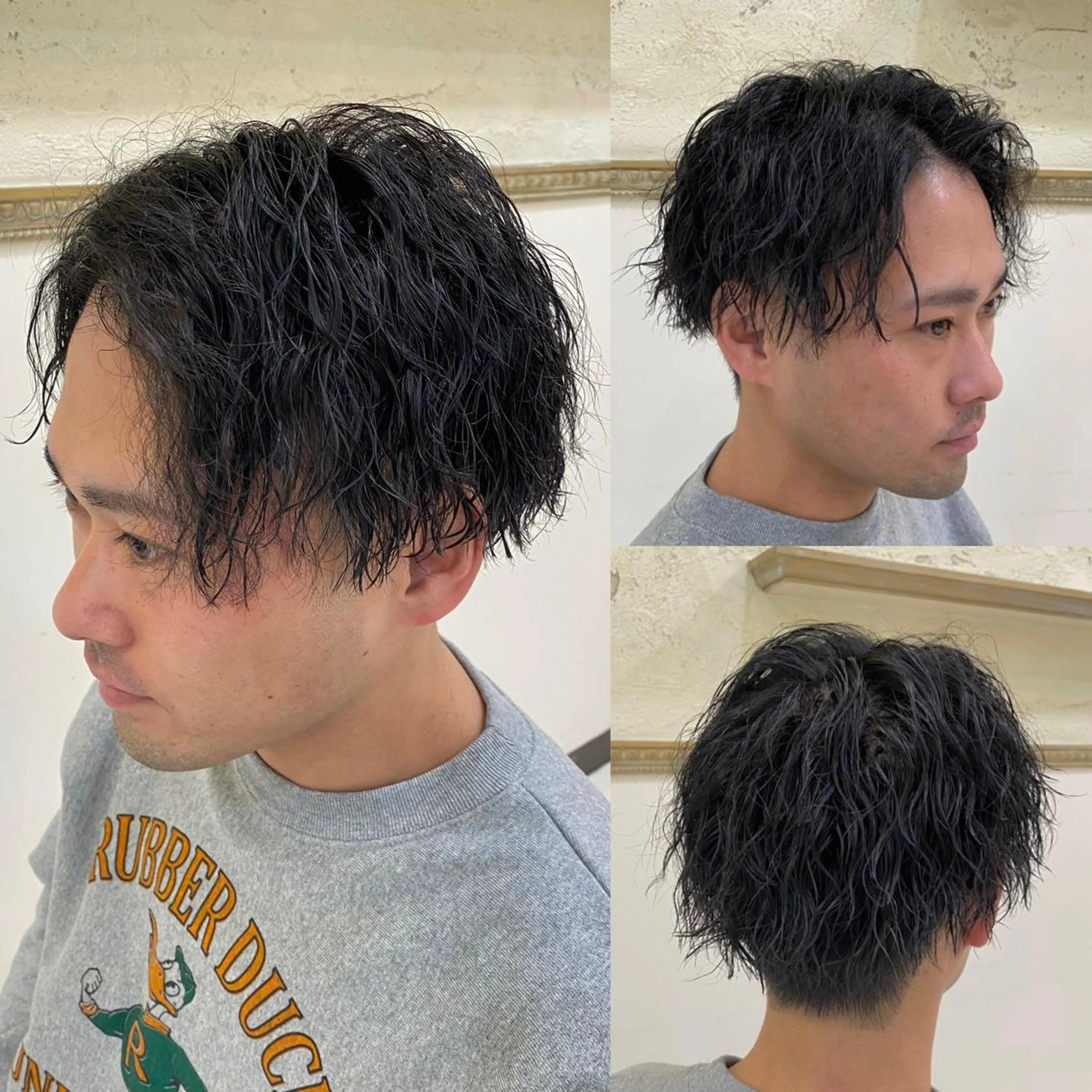 パーマ メンズ 年間2000名担当◎ パーマ職人/仲原佑樹のヘアスタイル