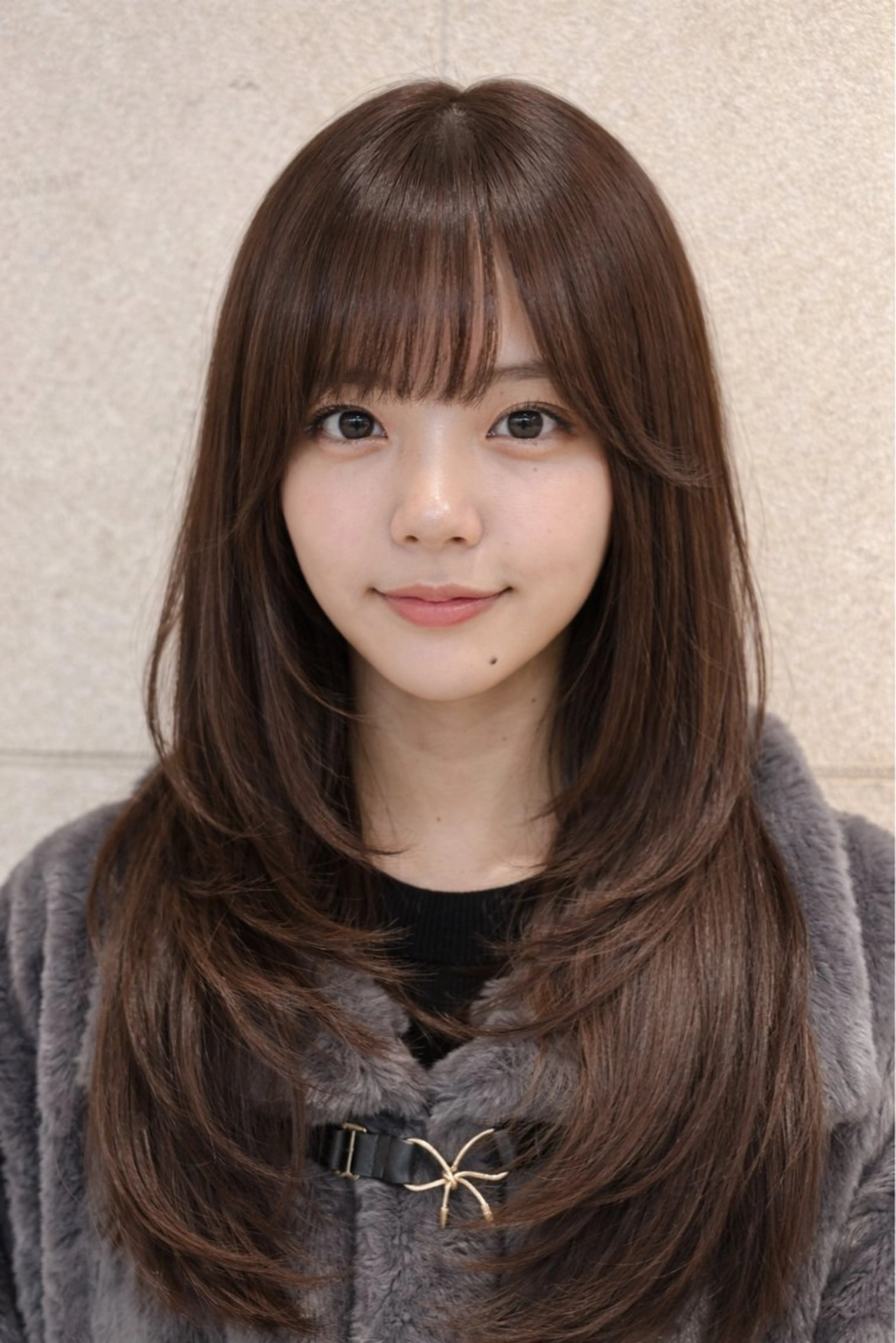 ロング カラー 髪質改善 レイヤーカット ロング カット ヘアカラー トリートメント 髪質改善/艶カラー TSUBASAのヘアスタイル