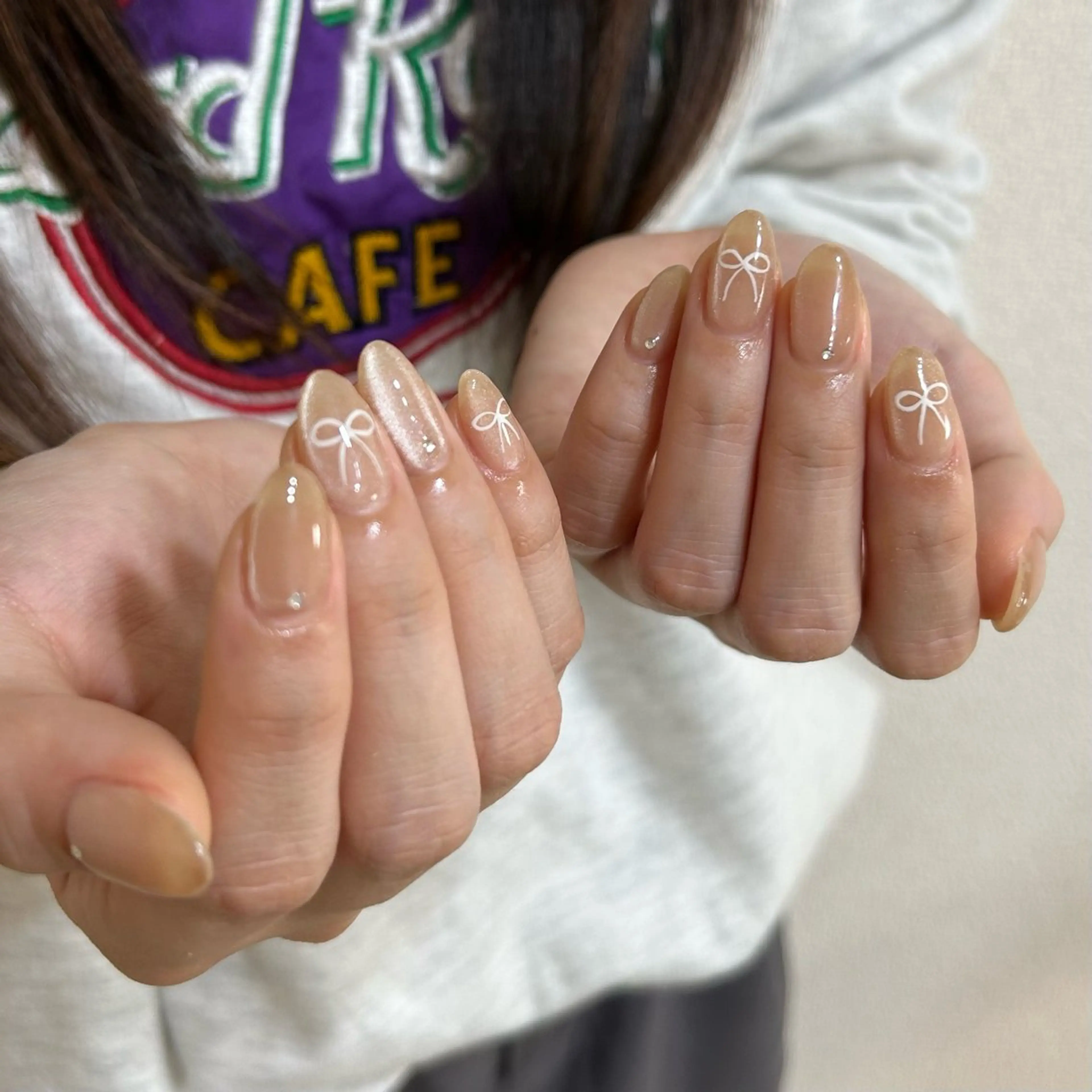 ネイル ブルー フットネイル ジェルネイル キラキラネイル 韓国ネイル RooM -mizuki-のネイルデザイン