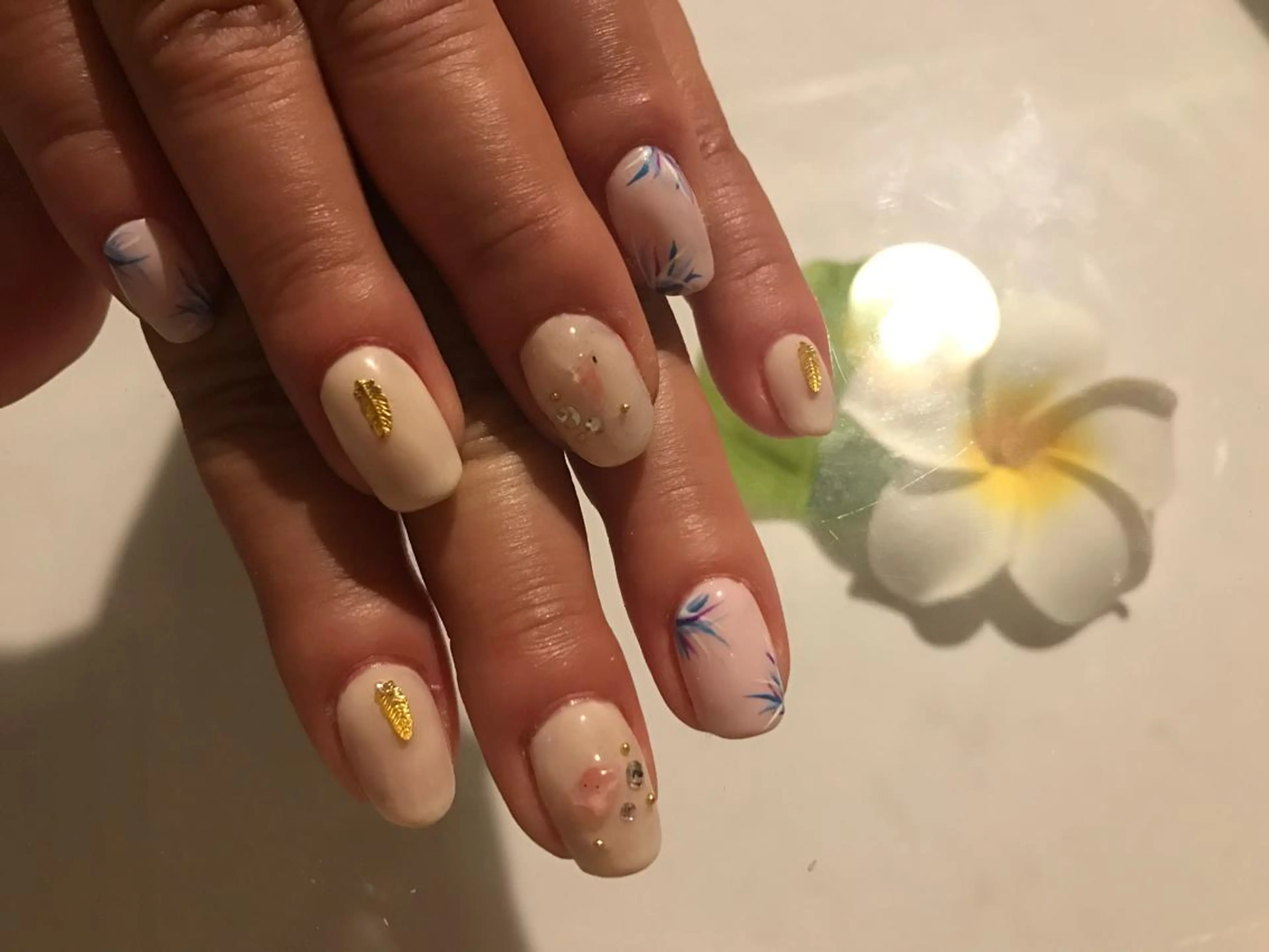 ネイル ハンドネイル Mana‪ ‪·͜· ❤︎‬のネイルデザイン