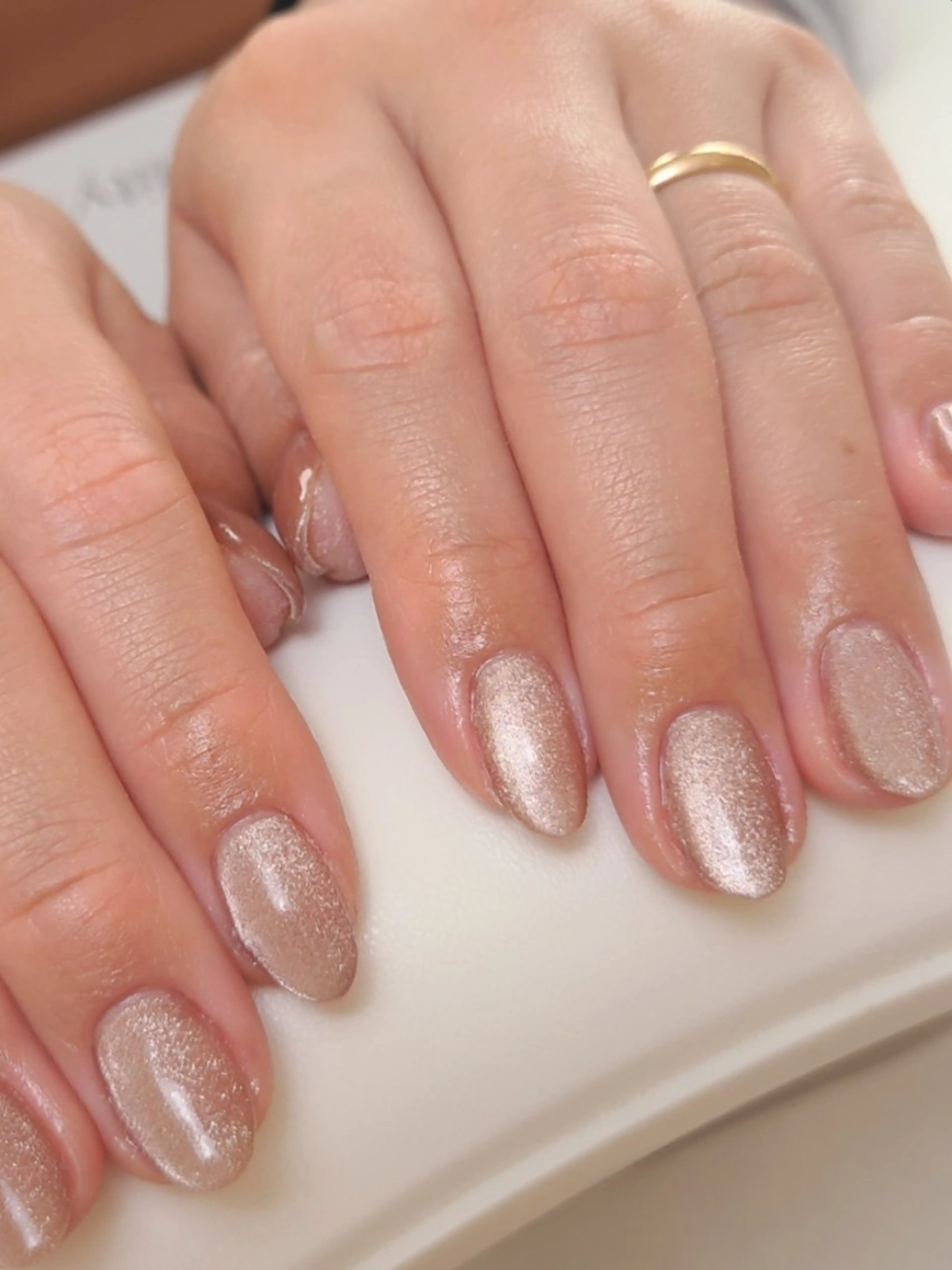 ネイル ジェルネイル キラキラネイル マグネットネイル ワンカラーネイル シンプルネイル Nailroom3  古屋明美のネイルデザイン