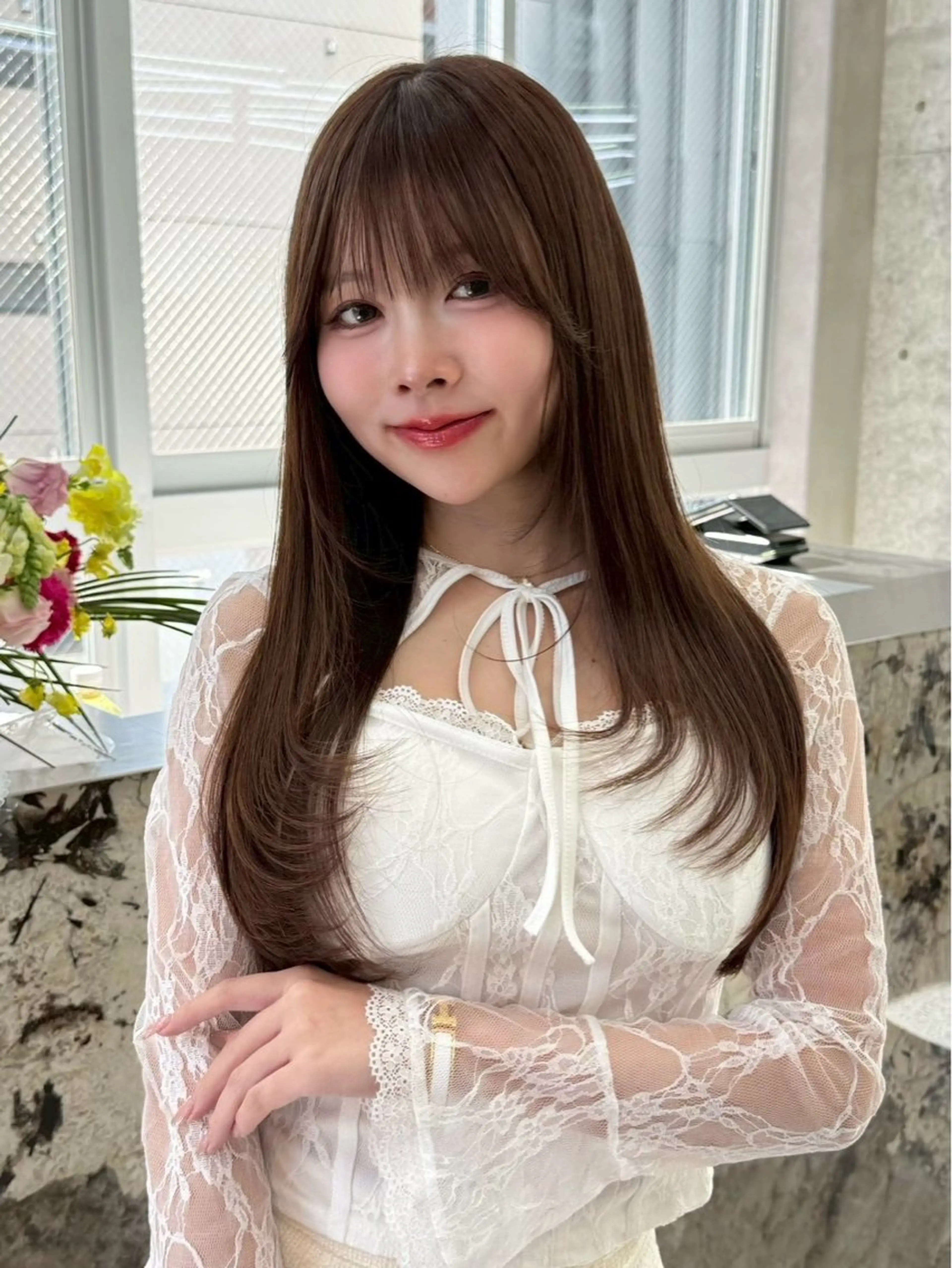 ロング 🩵レイヤー/ショー ト/🫧harukaのヘアスタイル