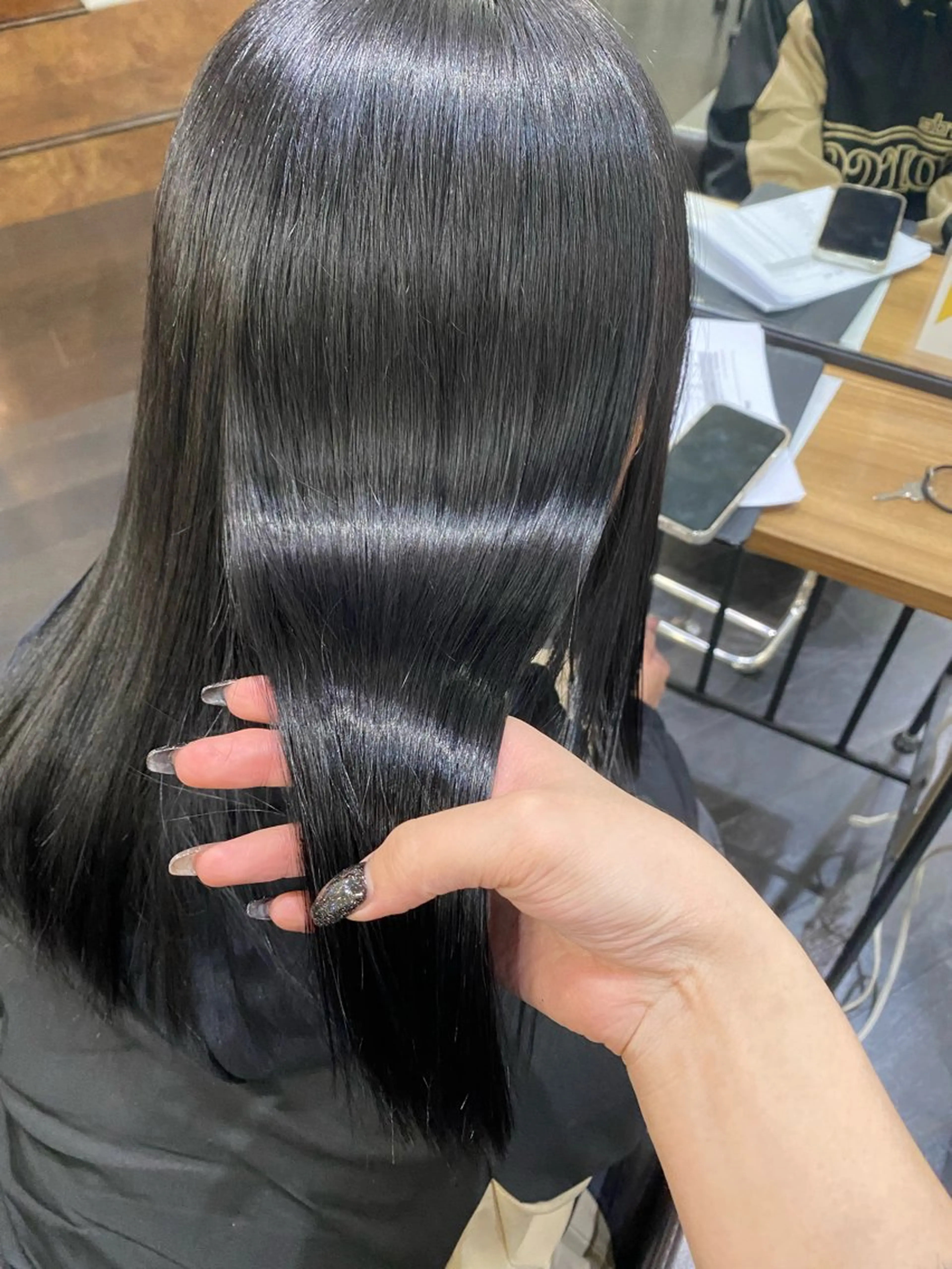 ロング カラー ヘアアレンジ 🍒ᩚ名駅/艶髪 縮毛矯正/あゆ🍒ᩚのヘアスタイル