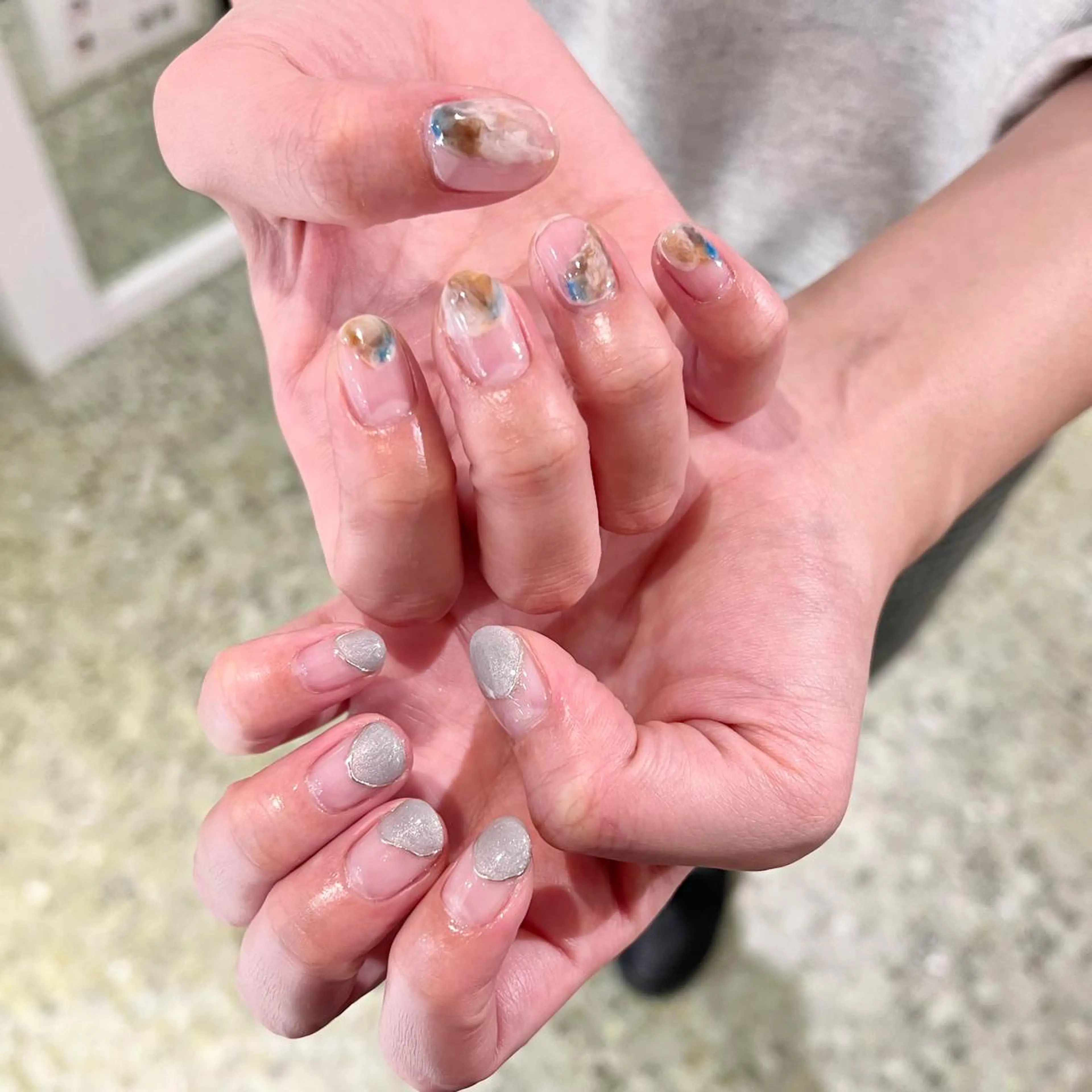 ネイル ハンドネイル 金田 純香のネイルデザイン