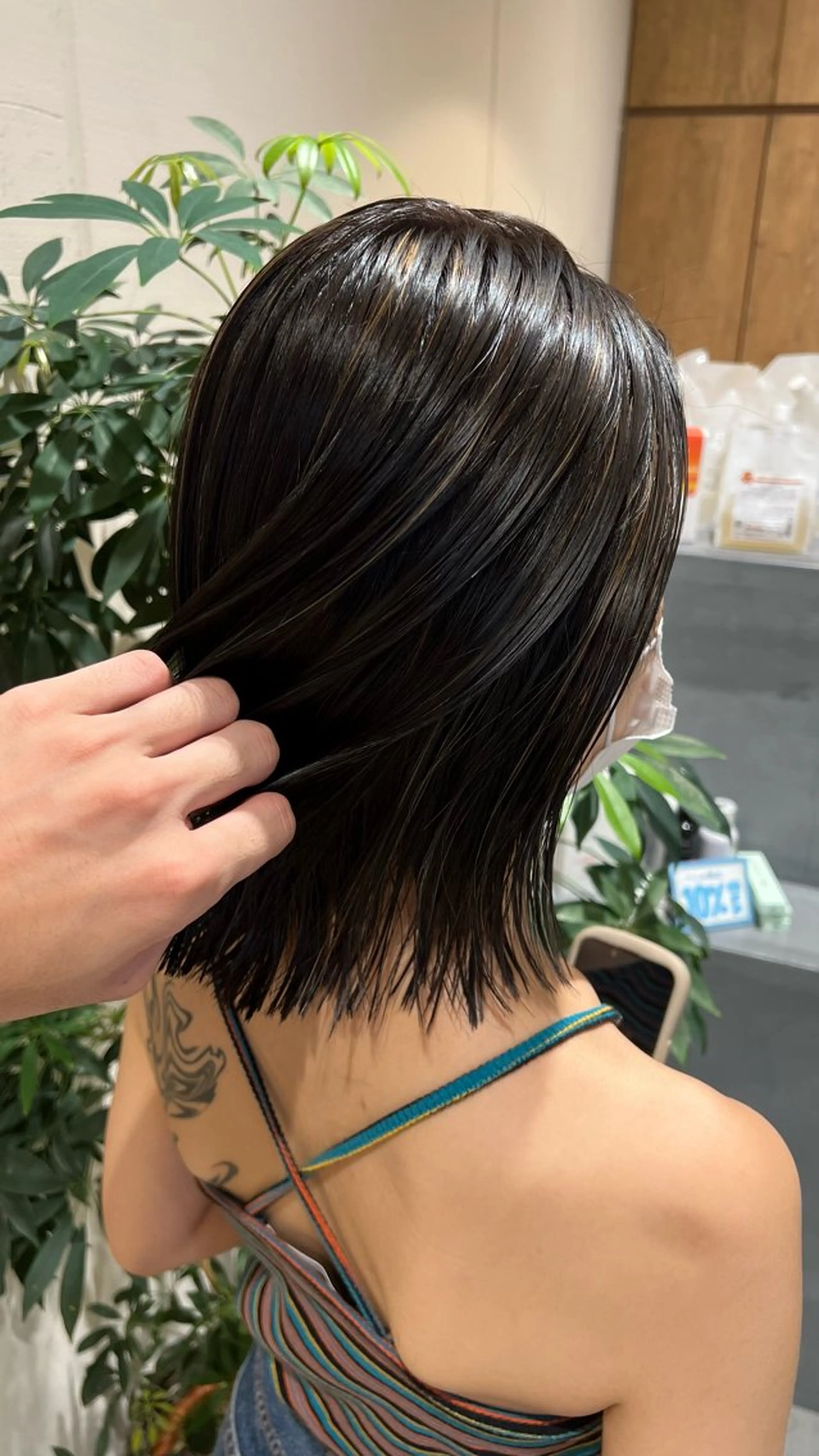 ショート wabi/艶カラー タカハシ　トモヒロのヘアスタイル