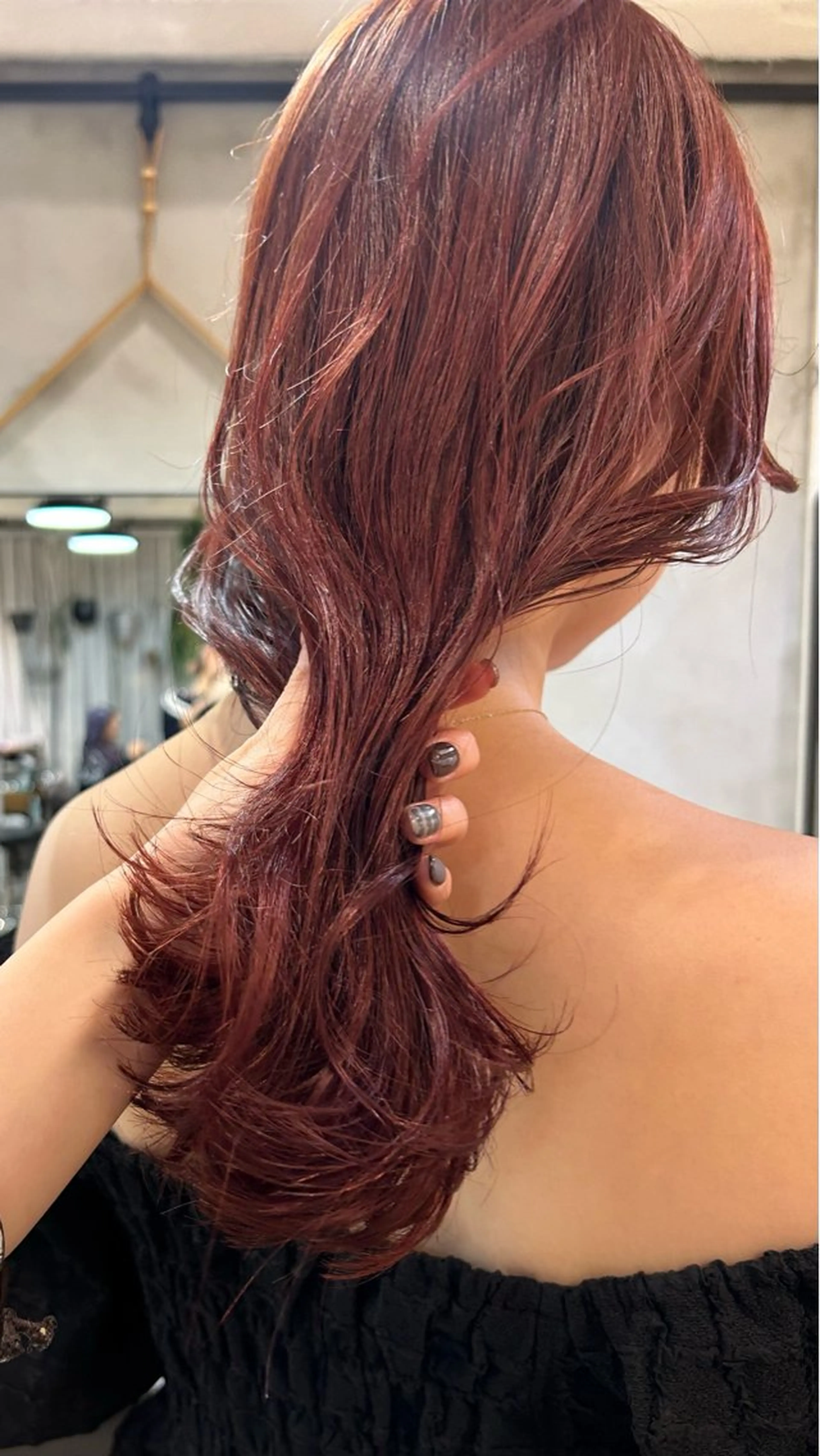 ミディアム カラー ヘアカラー じゅわっと暖色カラー 🍊Moemiのヘアスタイル