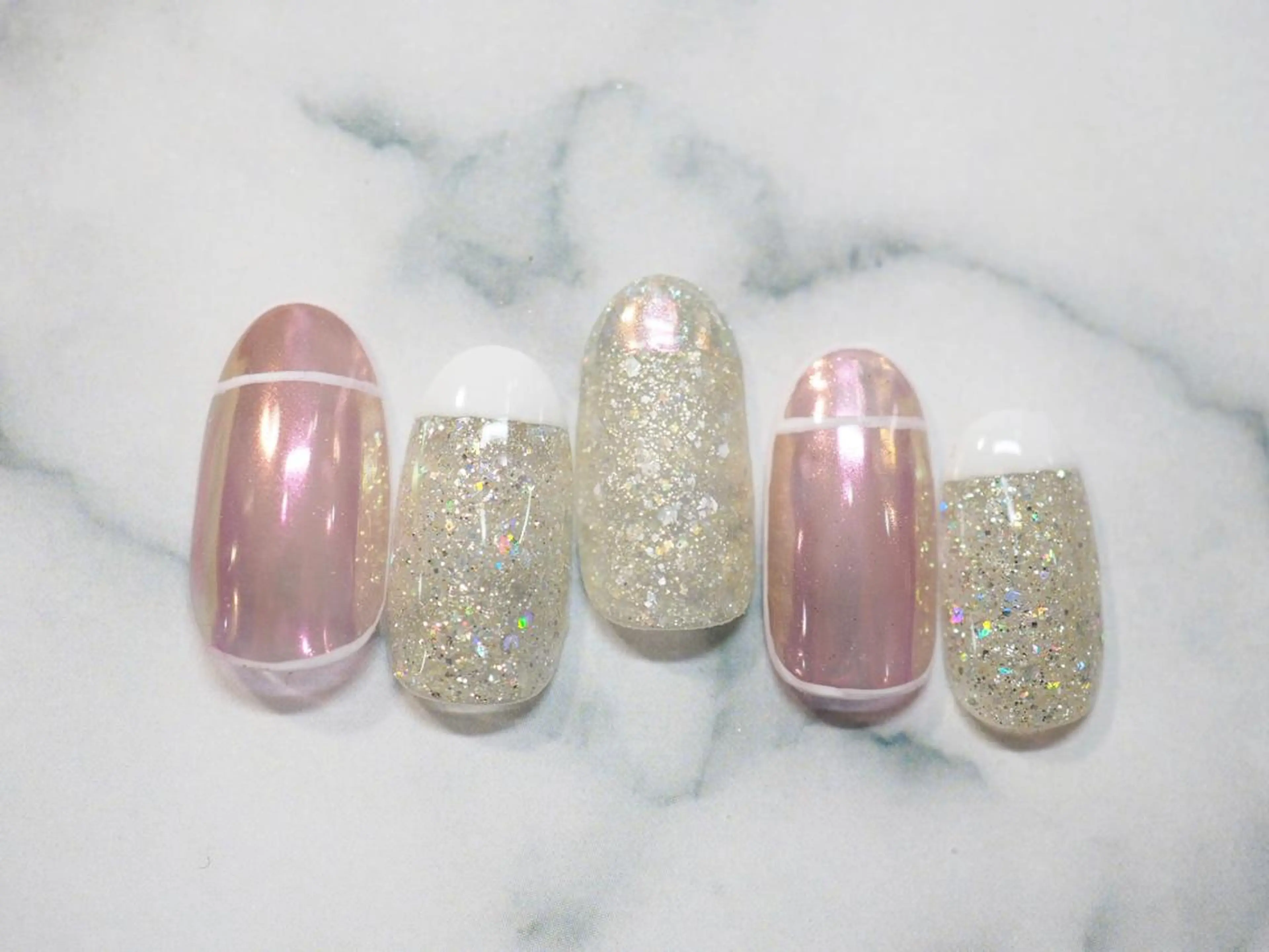 ネイル トップネイリスト Ribbon立川店のネイルデザイン