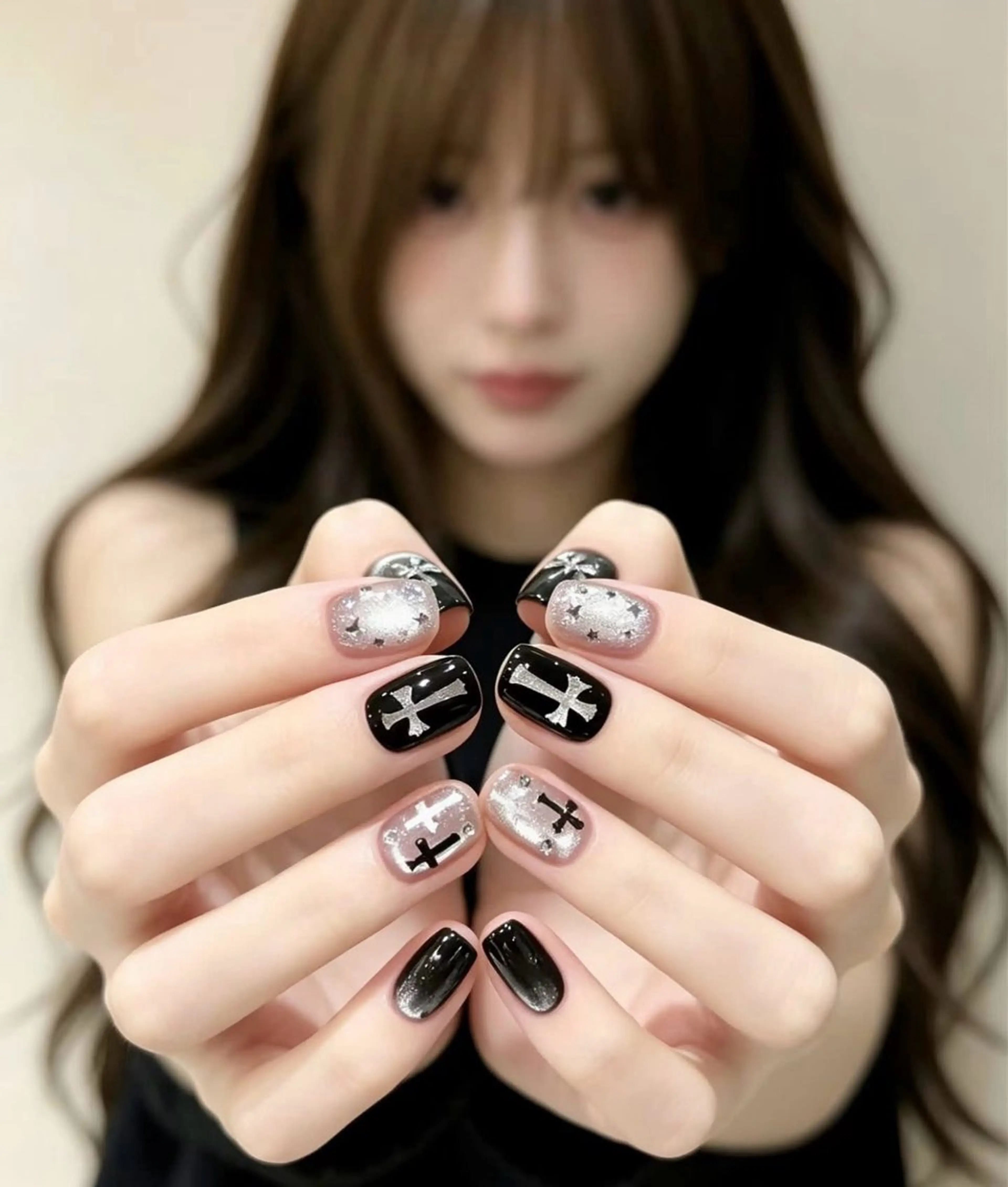 ネイル ジェルネイル マグネットネイル ハンドネイル YUKI NAILのネイルデザイン