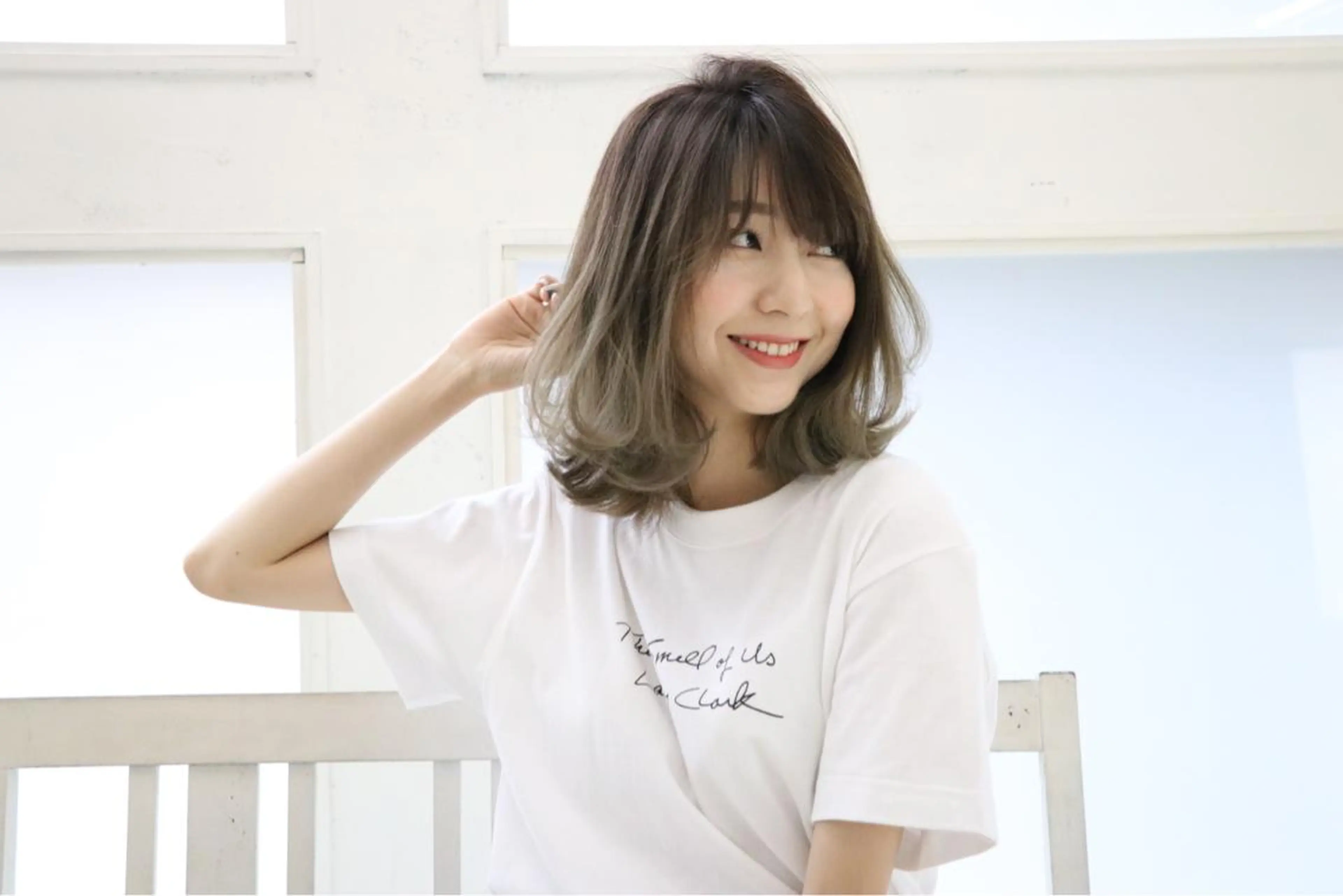 ミディアム カラー ヘアアレンジ 🌟高田 聖菜🌟のヘアスタイル