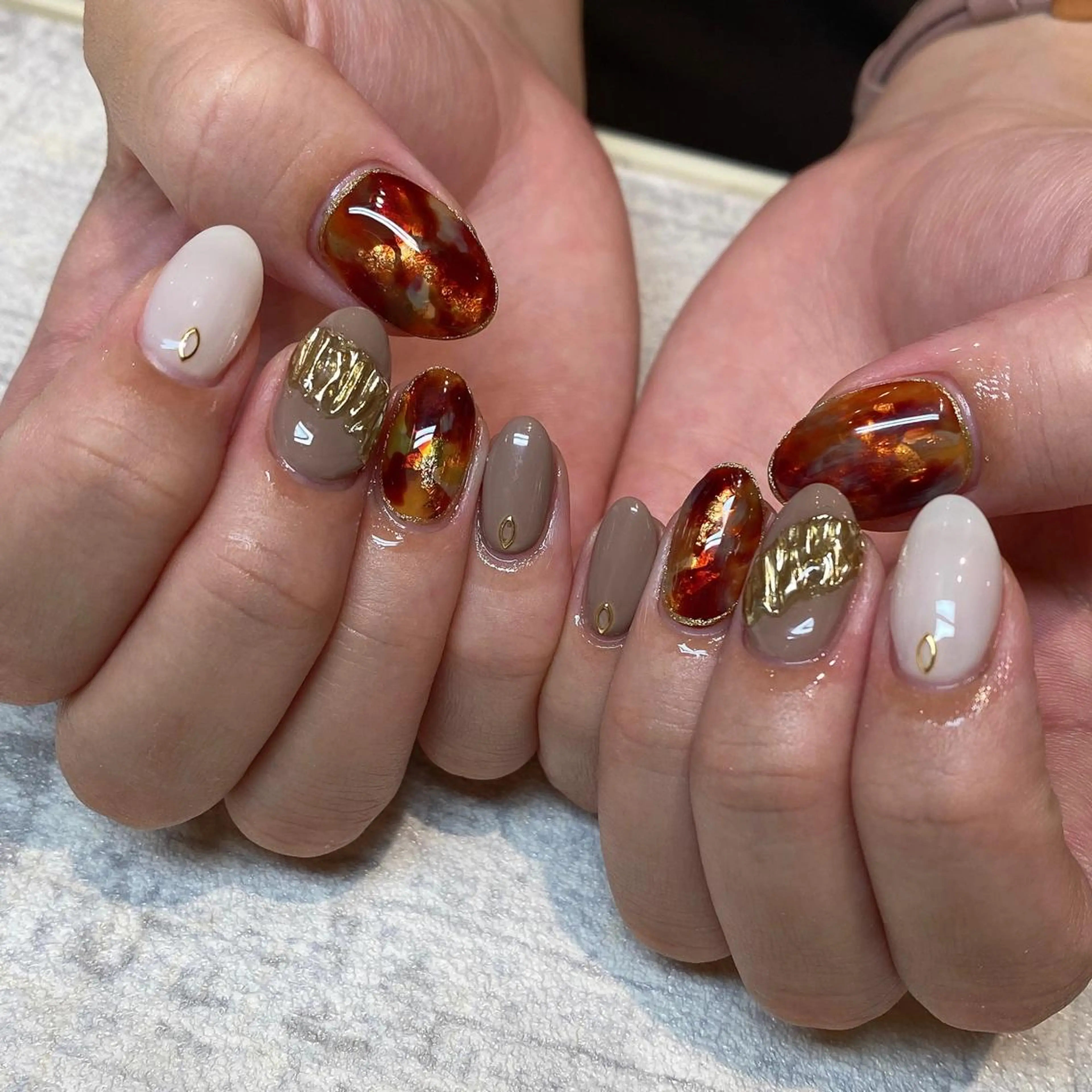 ネイル ハンドネイル lecoa_ kana／amongのネイルデザイン