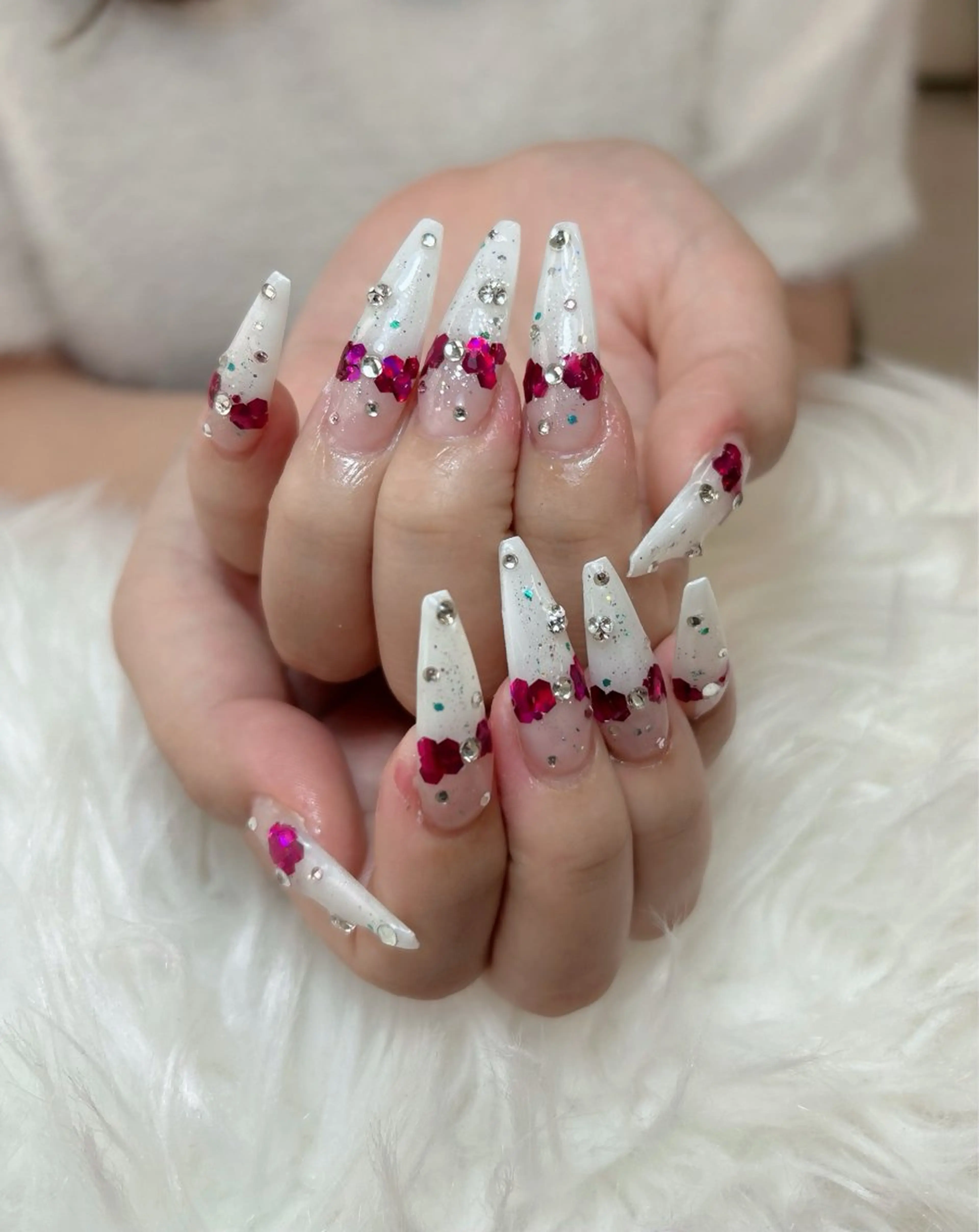 ネイル キラキラネイル Chan nailsのネイルデザイン