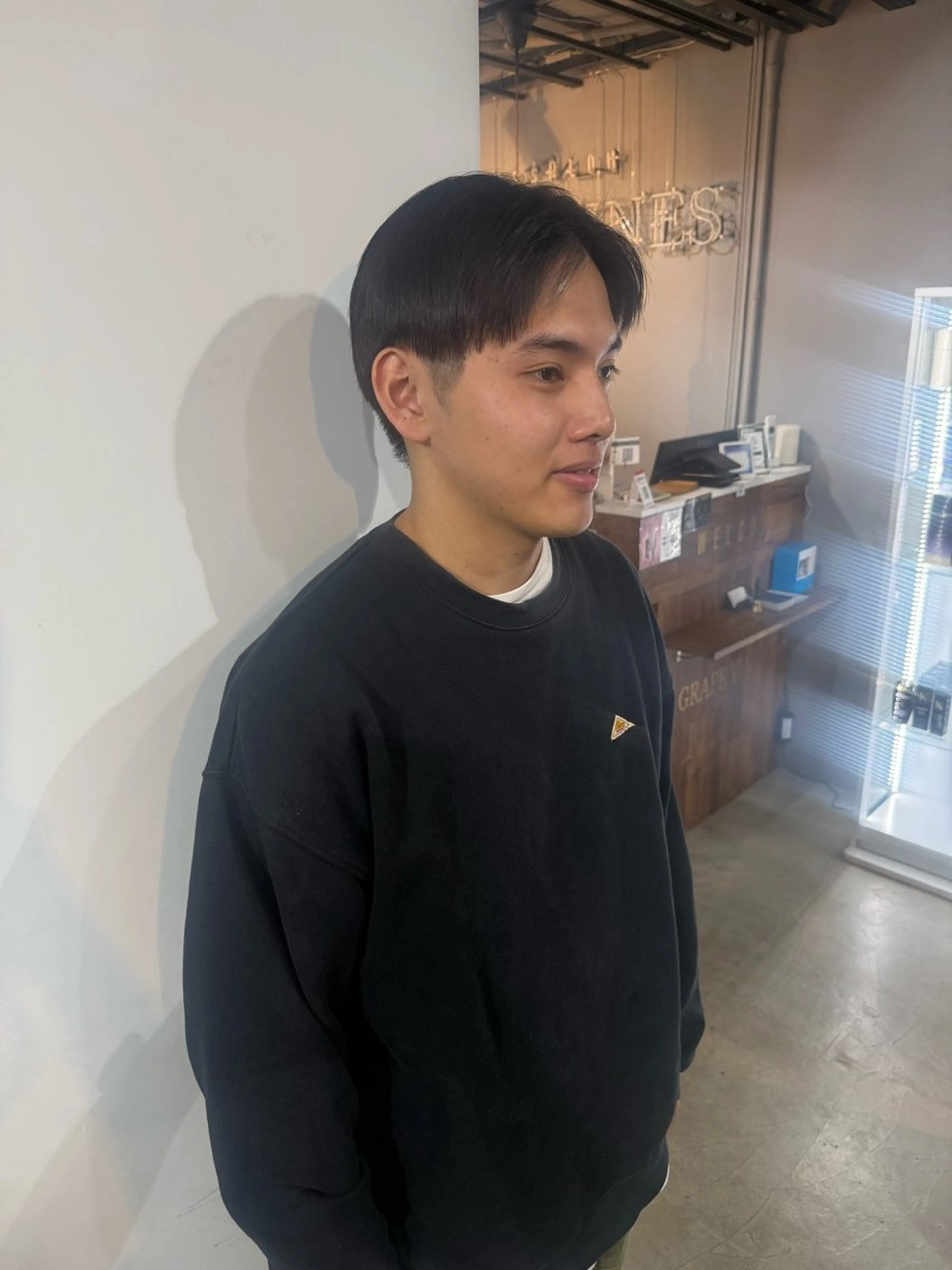 メンズ カット 篠田 舞のヘアスタイル