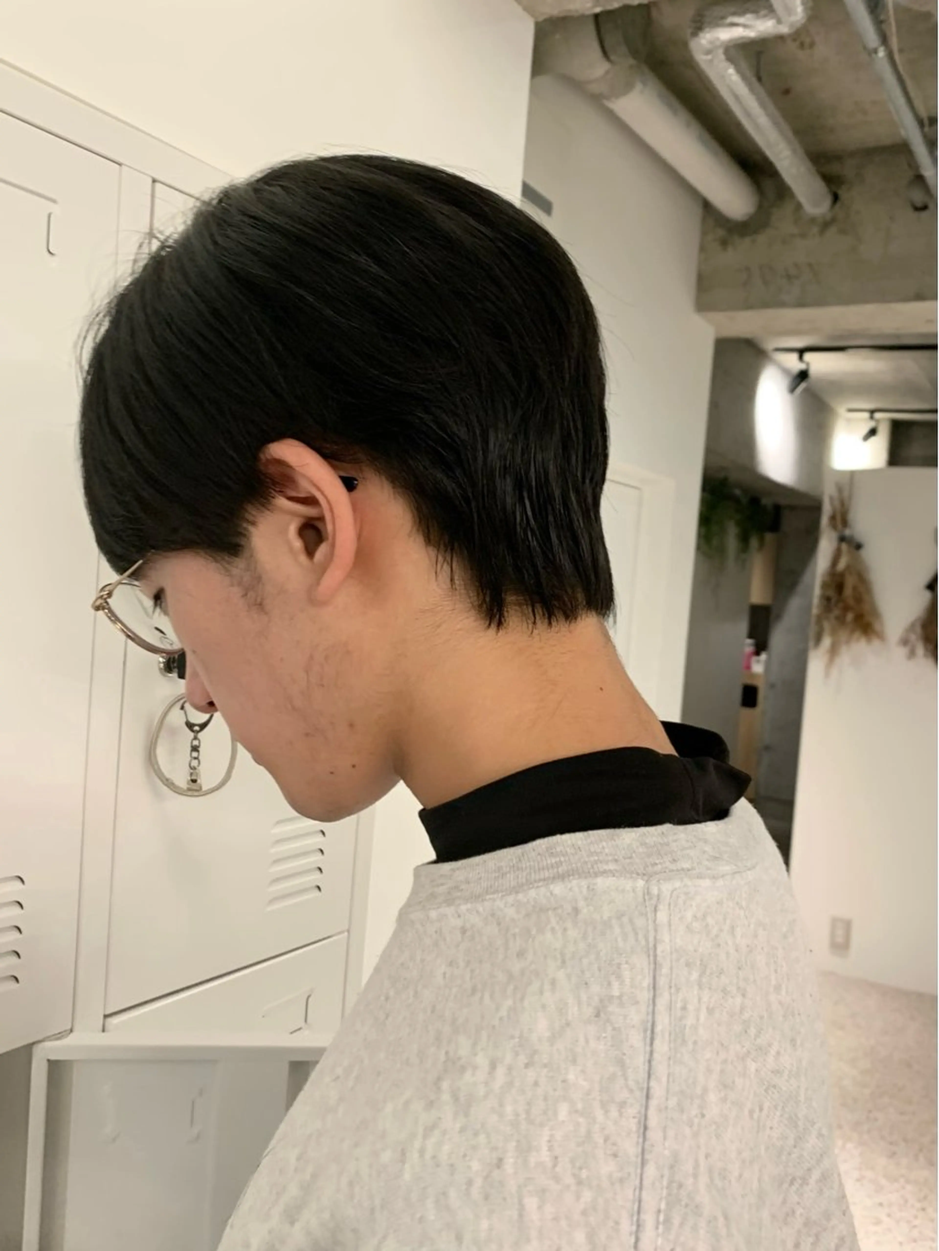 ショート メンズ マッシュウルフ マッシュ メンズウルフカット ウルフカット TONUKOA RUA下北沢店【トヌコア ルア】所属・丸山璃子 /パーマ/レイヤーのヘアスタイル