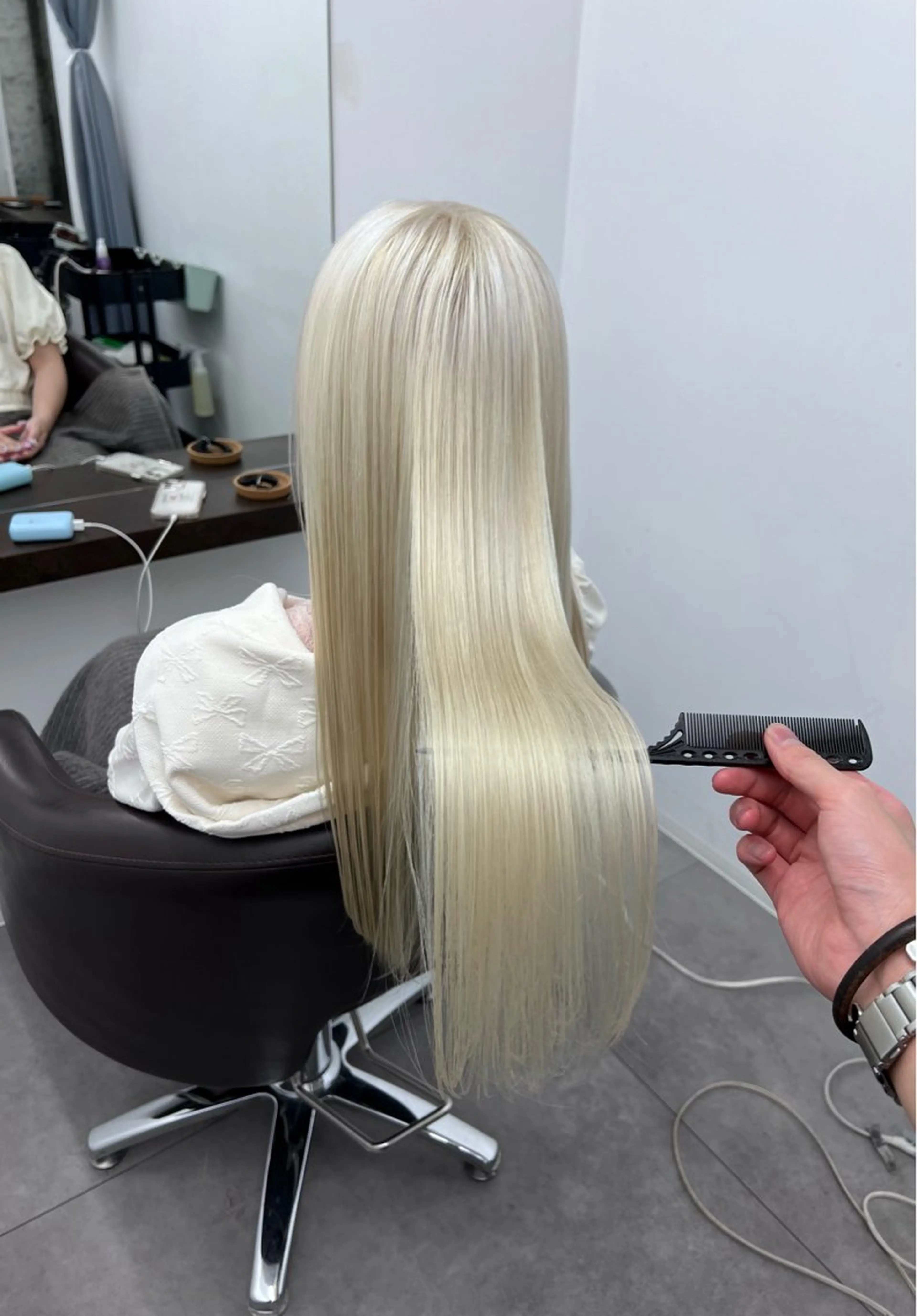 ロング 山口 琢也のヘアスタイル