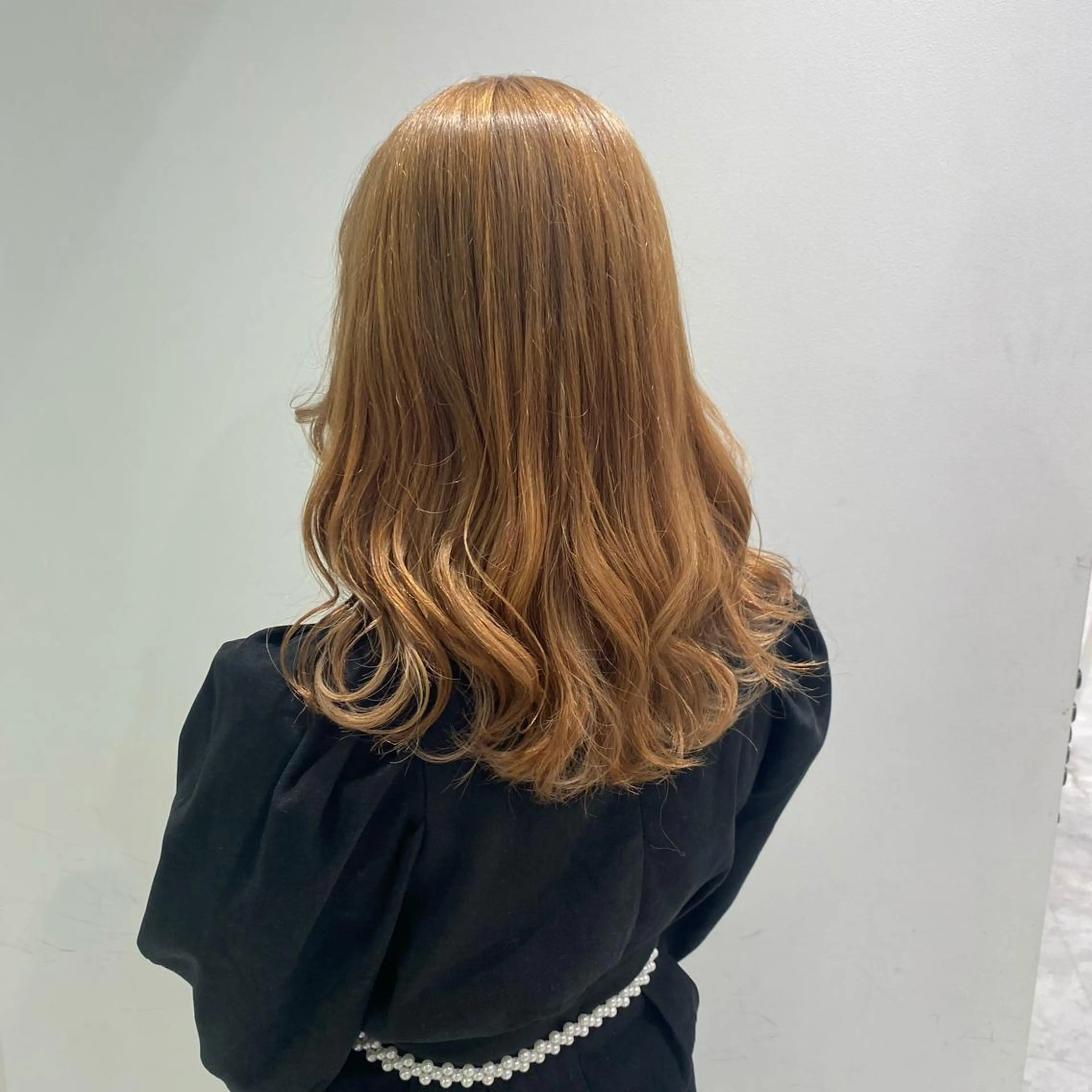 セミロング カラー パーマ ヘアアレンジ メンズ キッズ ネイル マツエク・マツパ アイブロウ ベージュカラー 💖横浜ブリーチなし 💖MIHOのヘアスタイル