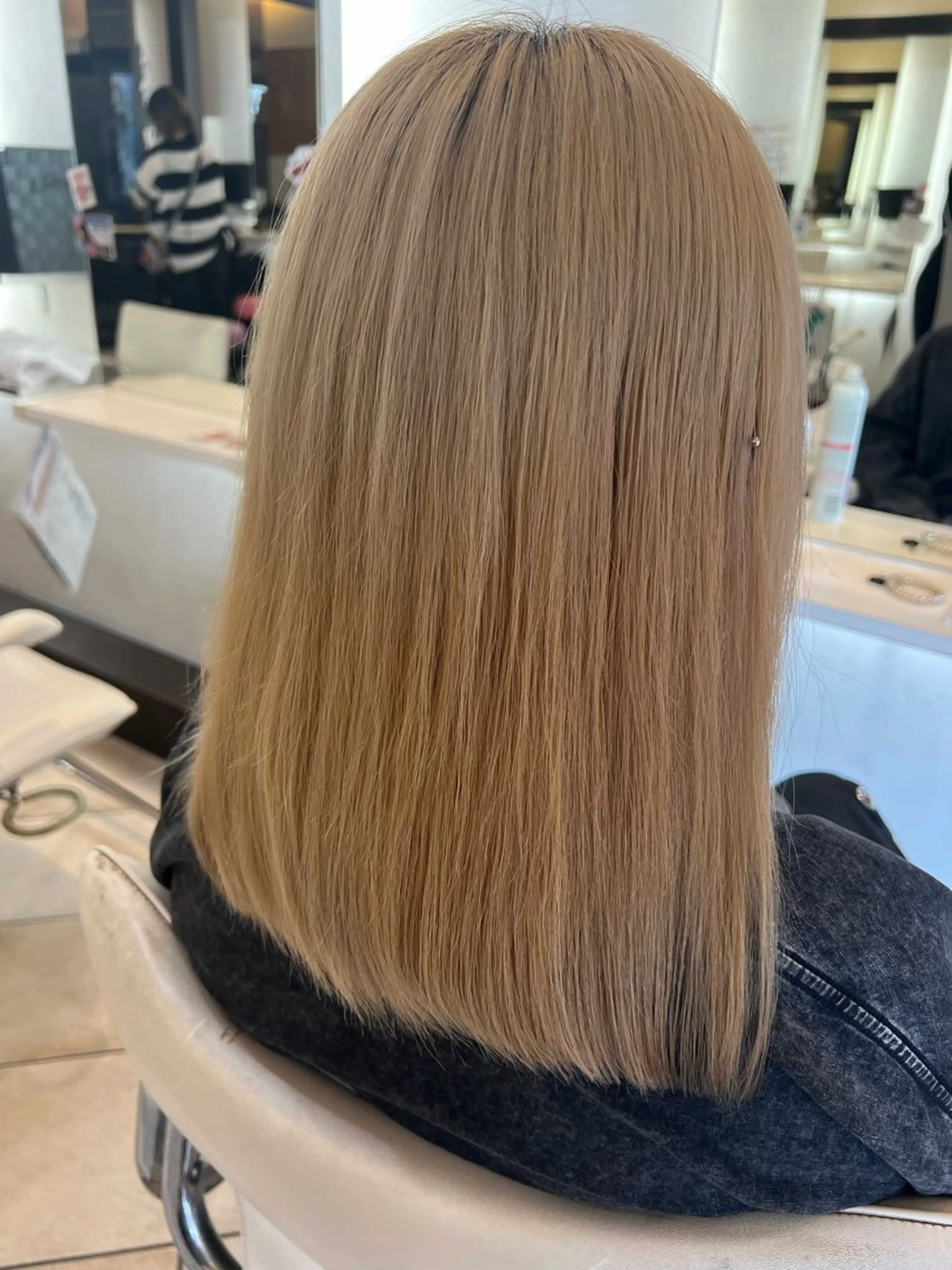 ミディアム カラー 🫧カラーモデル募集 純菜🫧のヘアスタイル