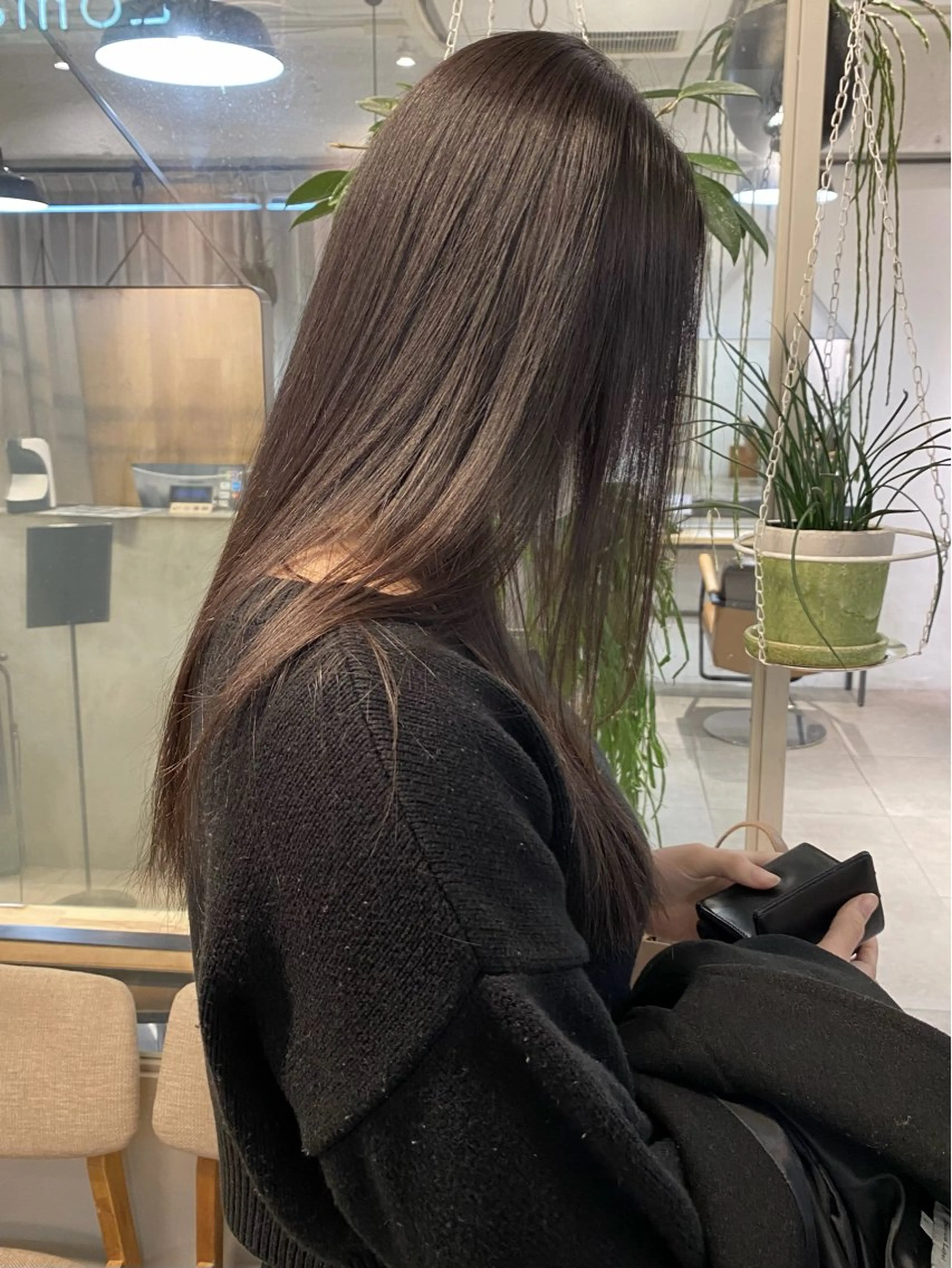 ロング 縮毛矯正 縮毛矯正 縮毛矯正✨透明感 カラー🎀♡mariのヘアスタイル