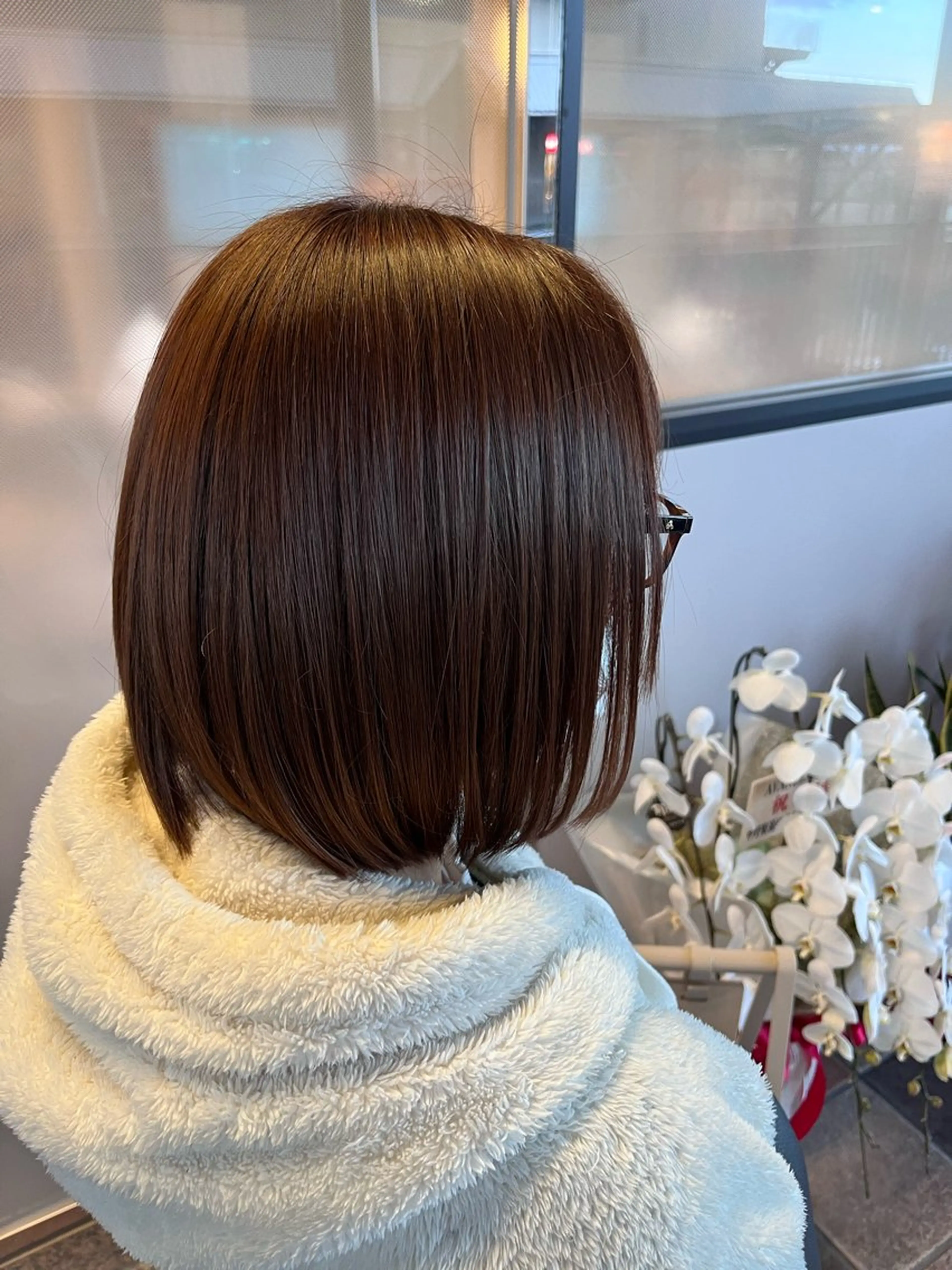 ミディアム 髪質改善 トリートメント カット ヘアカラー トリートメント AVANCE. 古川楓のヘアスタイル