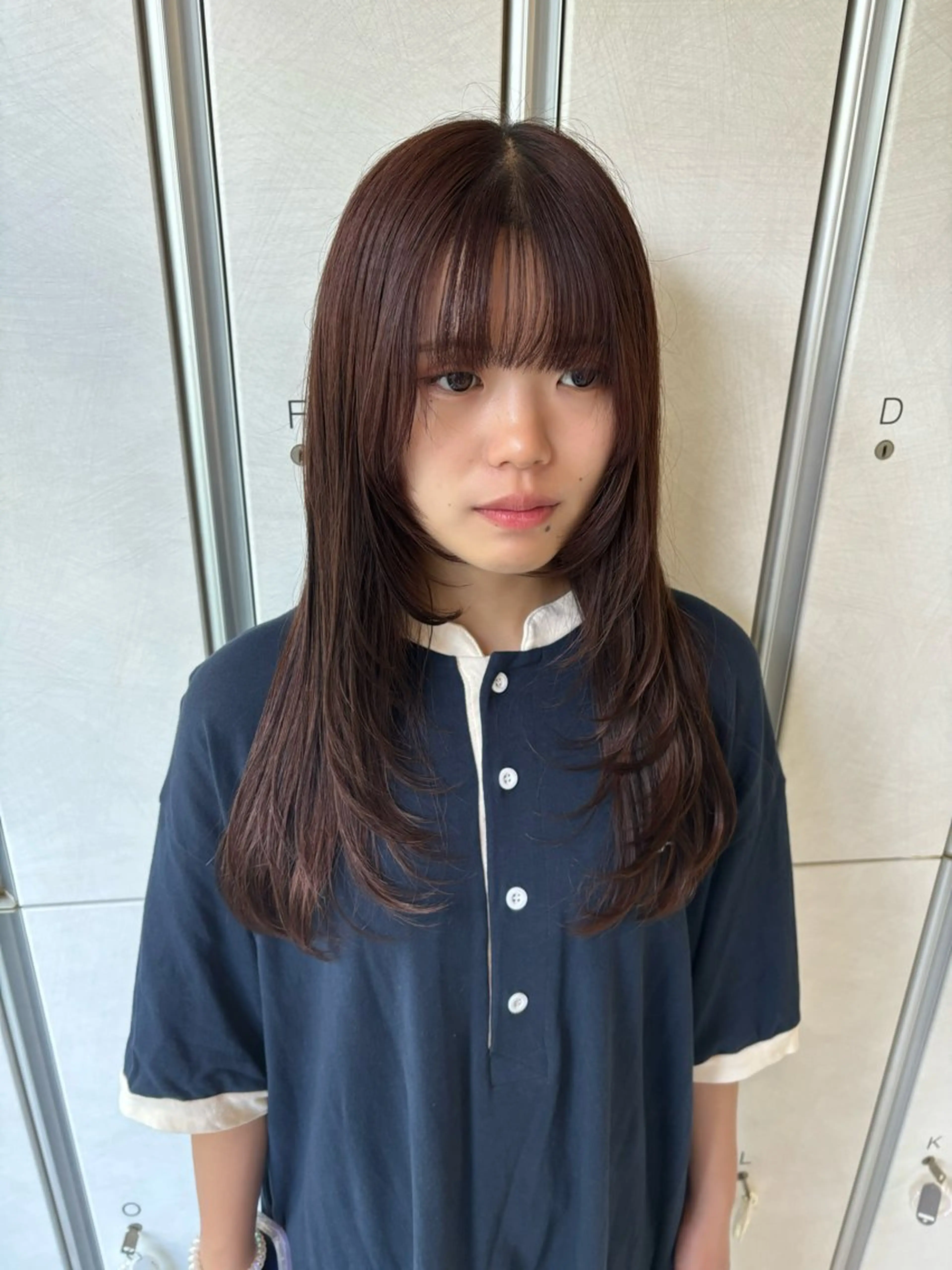 ミディアム レイヤーカット 🎼レイヤー/透明感 カラー/nene♬のヘアスタイル