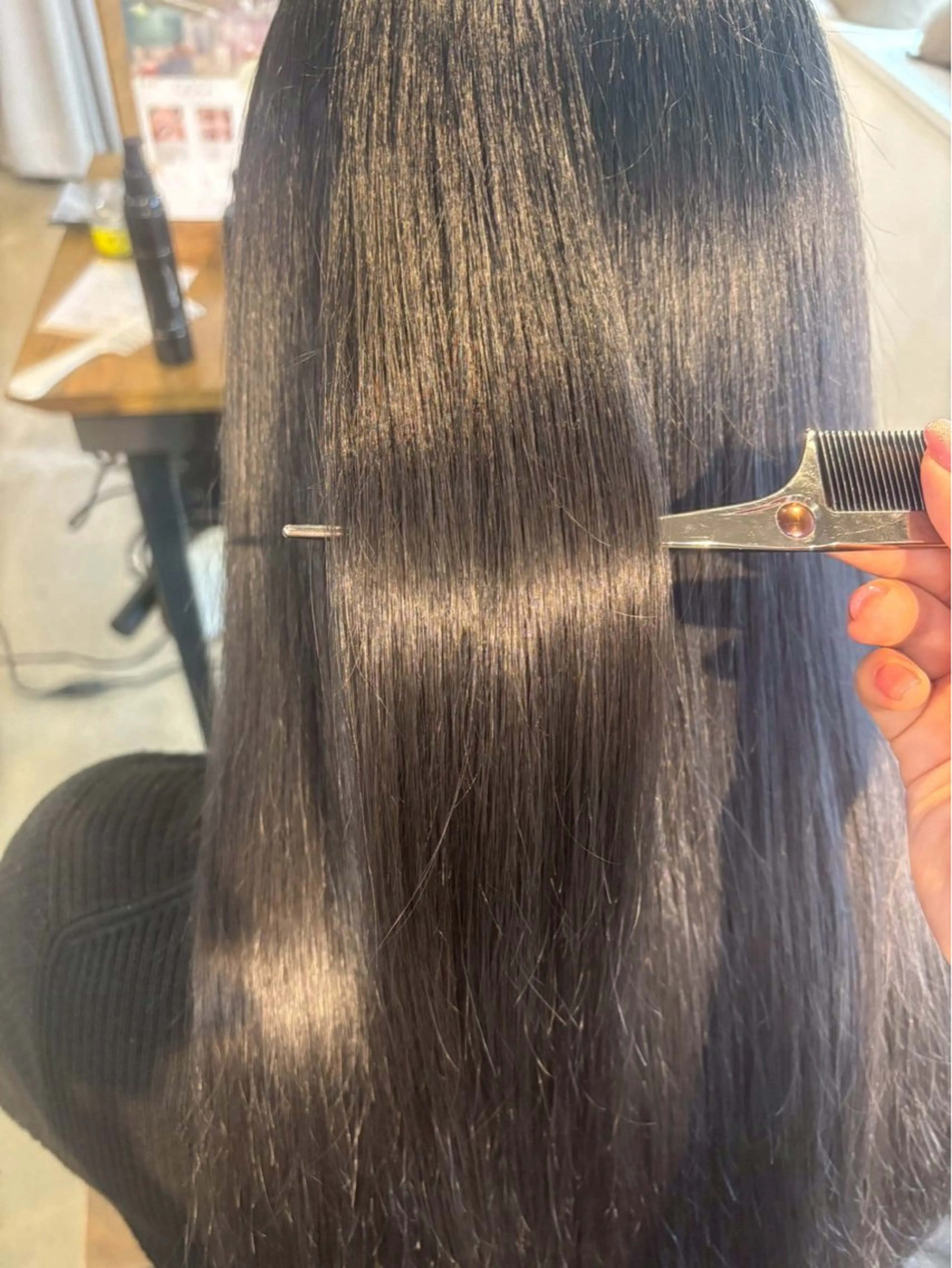 カラー くまざき　なな /メンズモデル募集のヘアスタイル