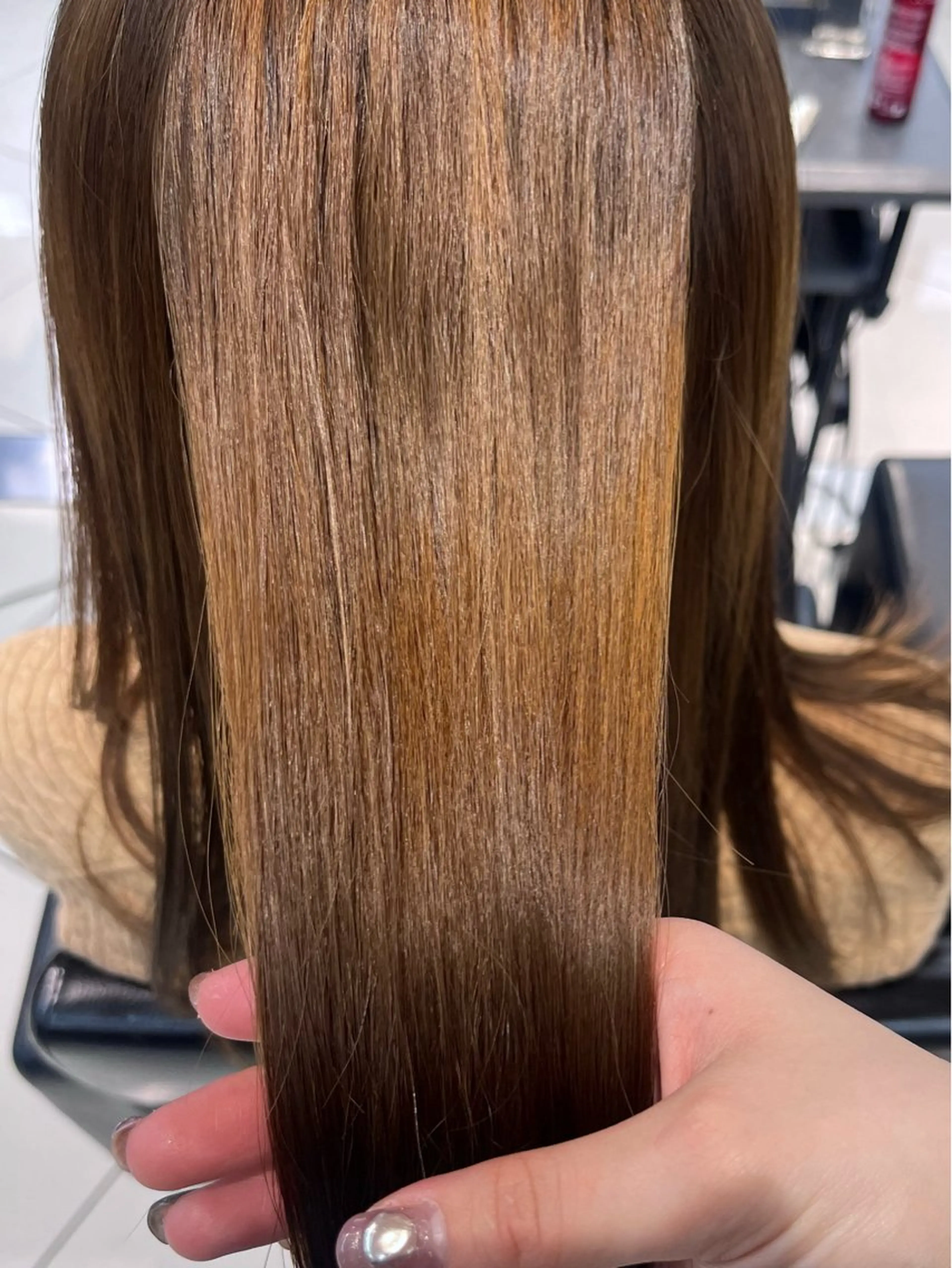 ミディアム 縮毛矯正 カットモデル募集中/ vain はるのヘアスタイル