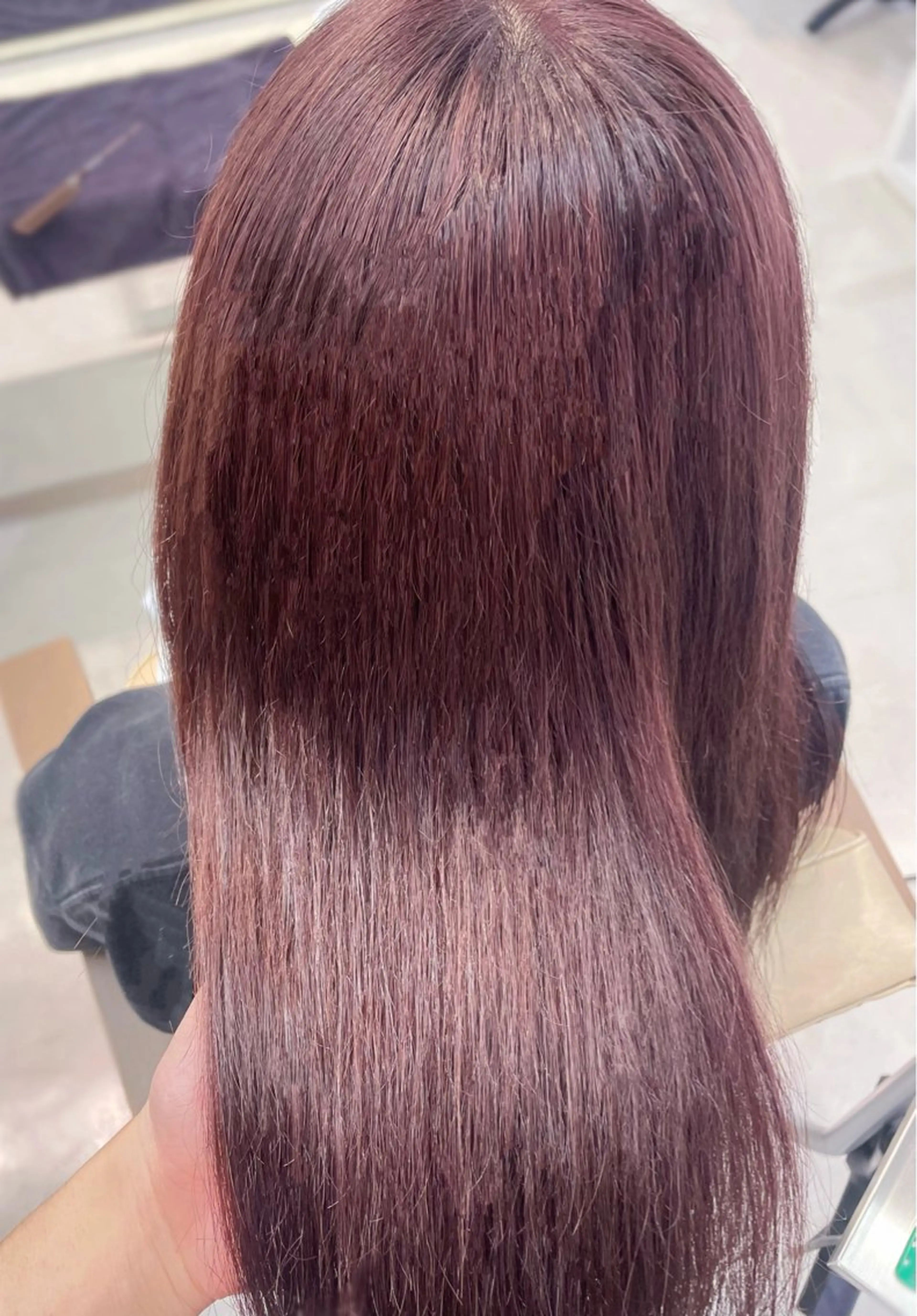 ロング ヘアカラー かずや🍀/髪質改善 /艶髪カラー/眉毛のヘアスタイル