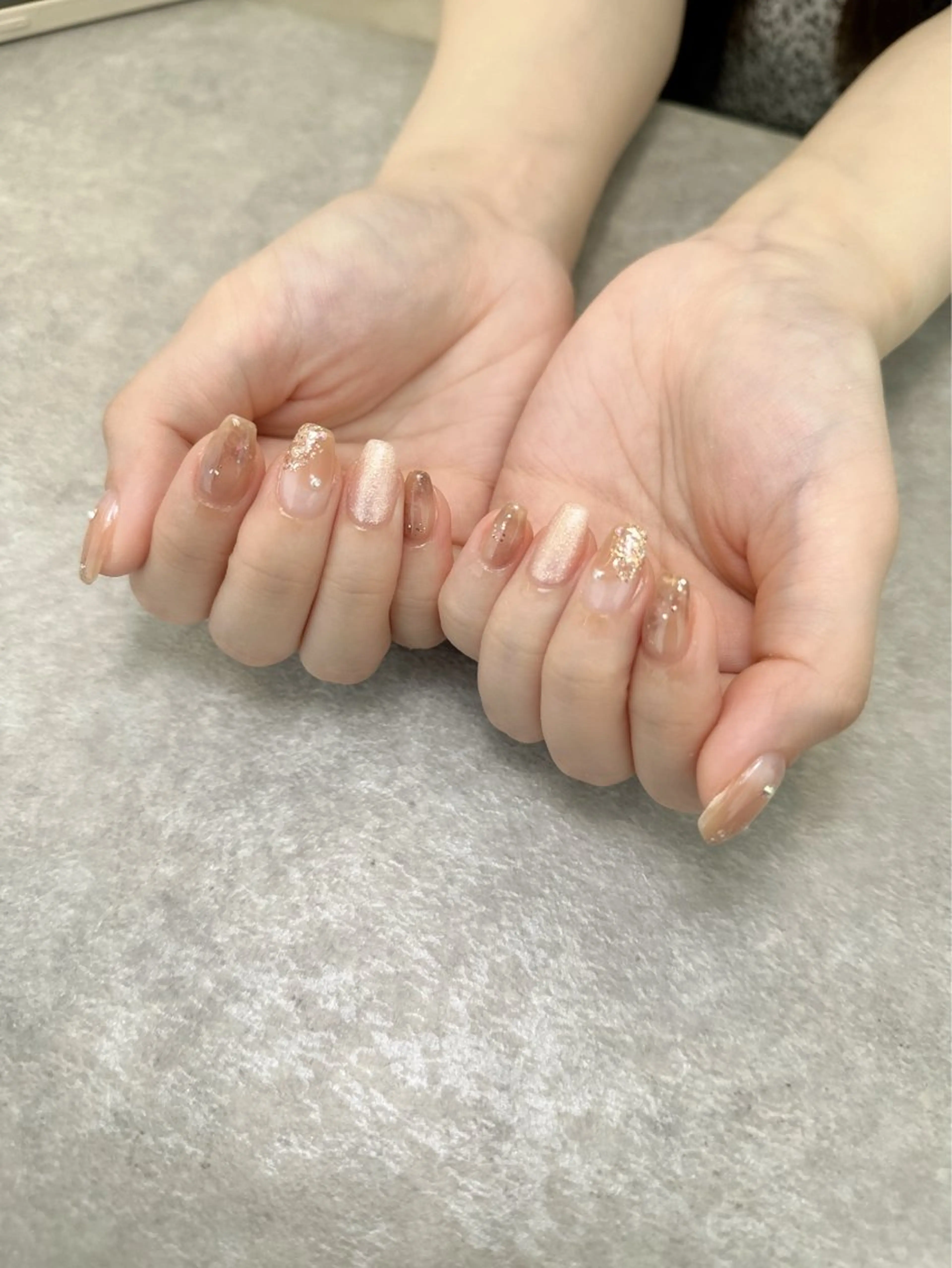 ネイル ニュアンスネイル Yukino .のネイルデザイン