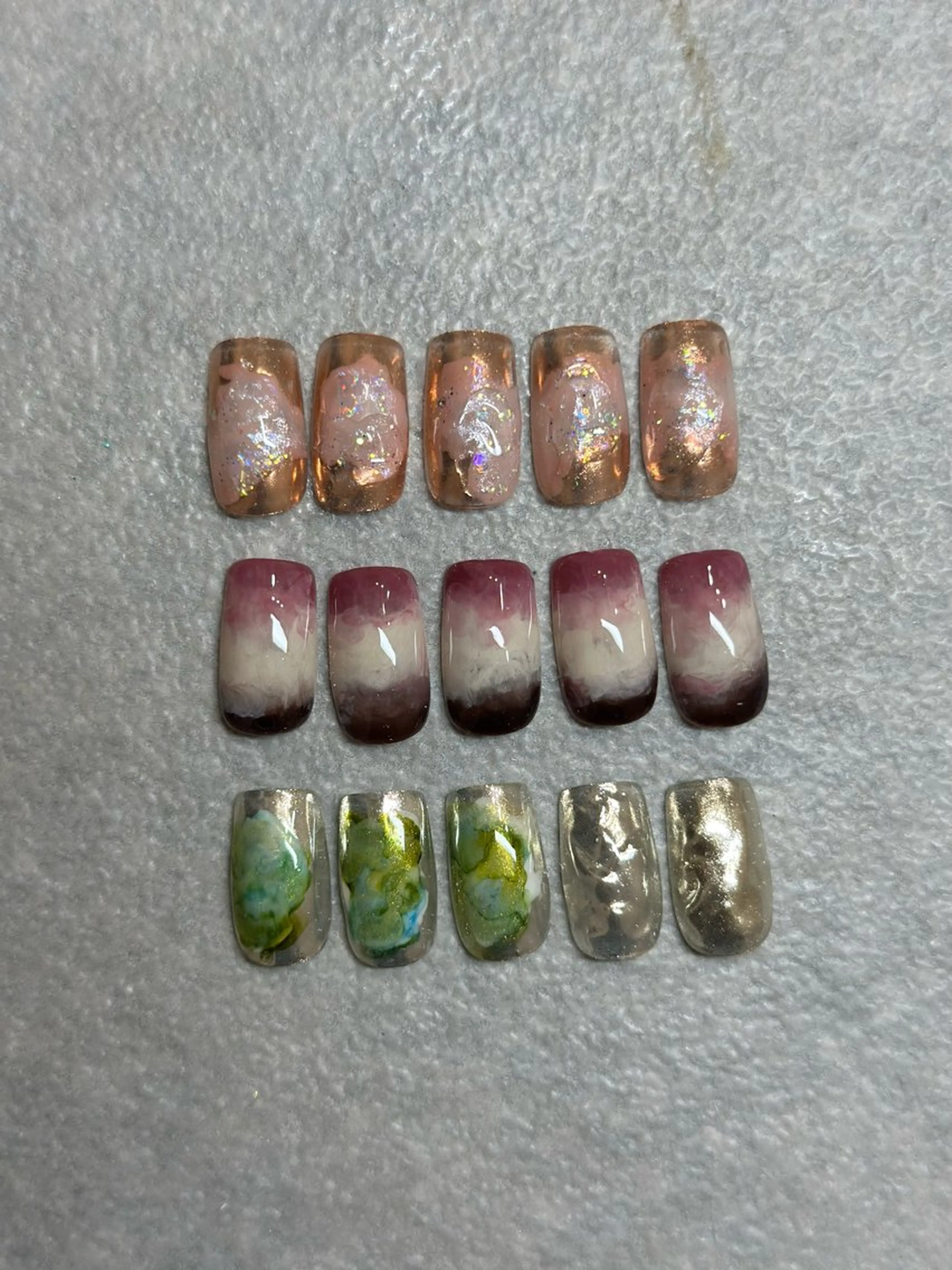 ネイル ハンドネイル フットネイル kiii.__ ✴︎*のネイルデザイン