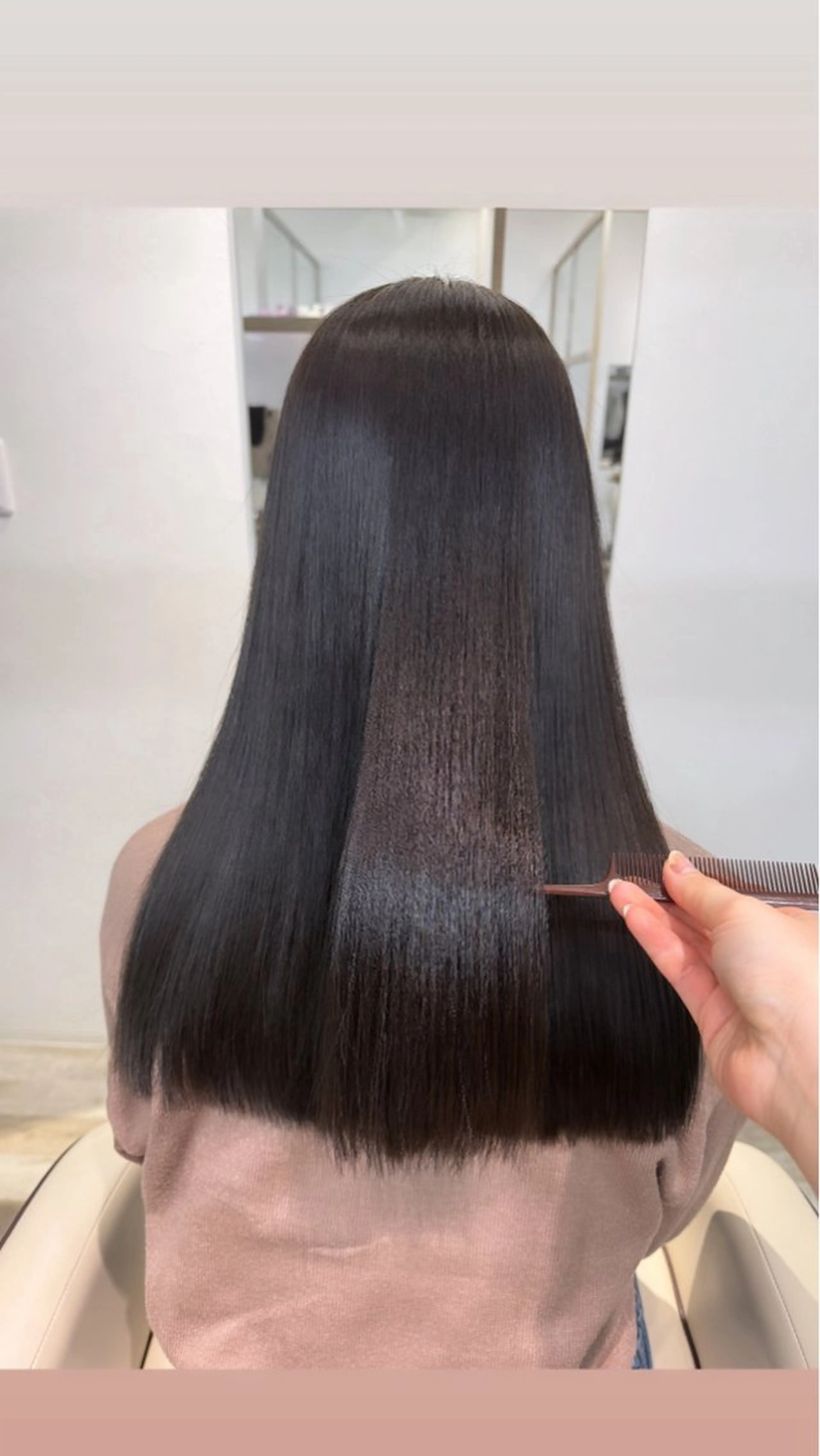 ロング カラー ロング トリートメント 髪質改善×艶カラー Haruのヘアスタイル