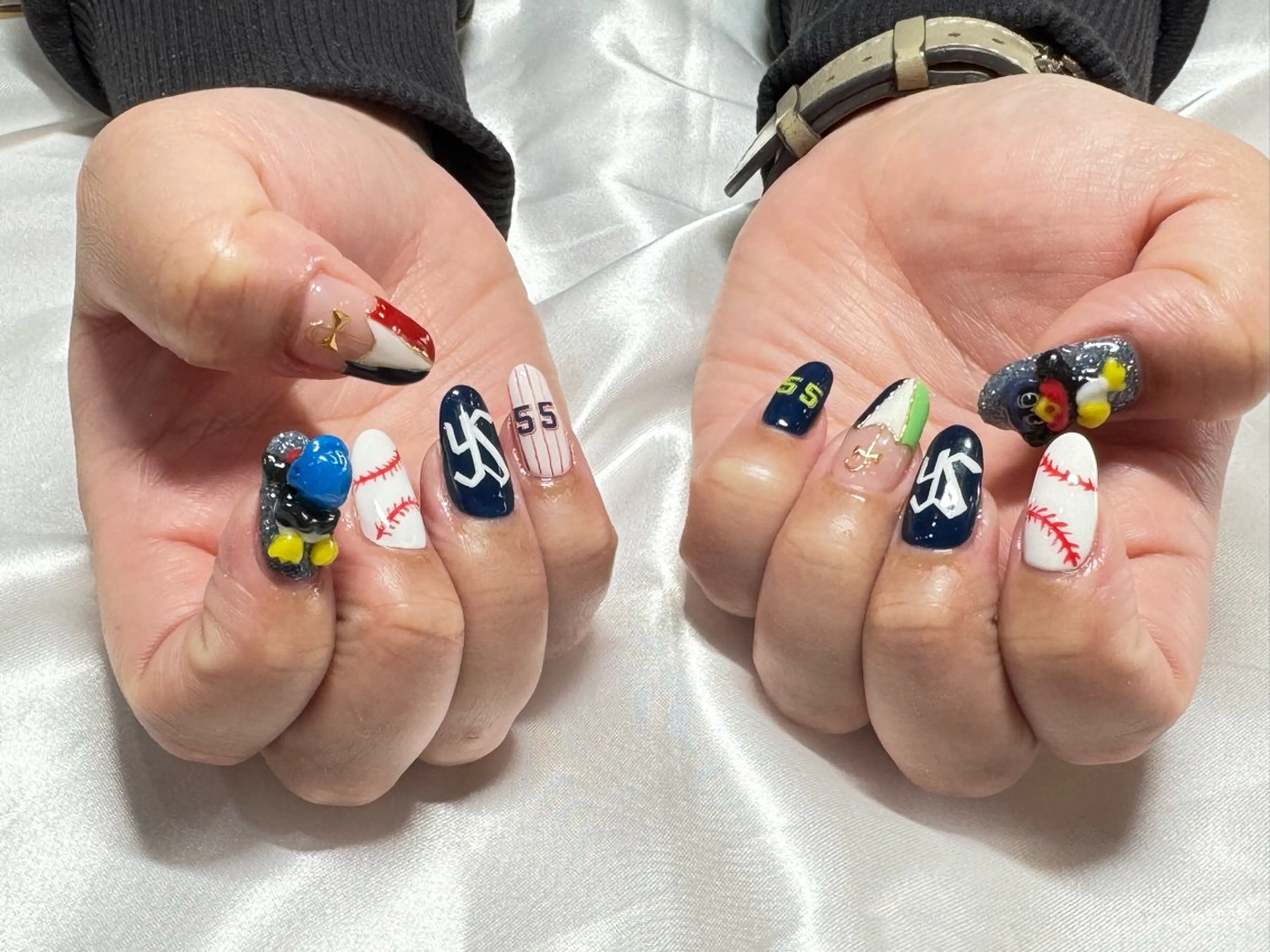 ネイル アートネイル 持ち込み sudo ⭐︎のネイルデザイン