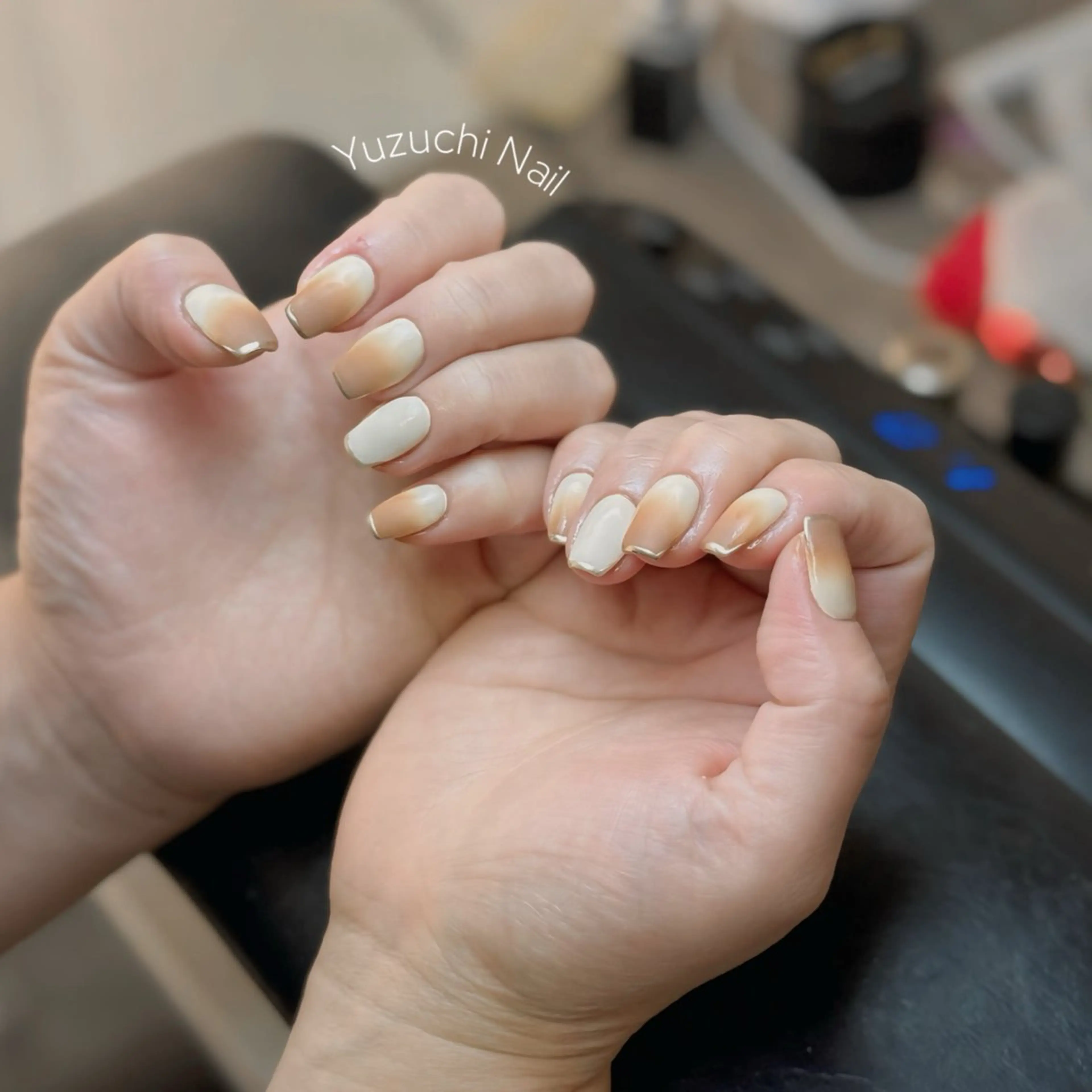 ネイル フットネイル 夏ネイル ワンホンネイル ハンドネイル ハンドケア Yuzuchi Nailのネイルデザイン