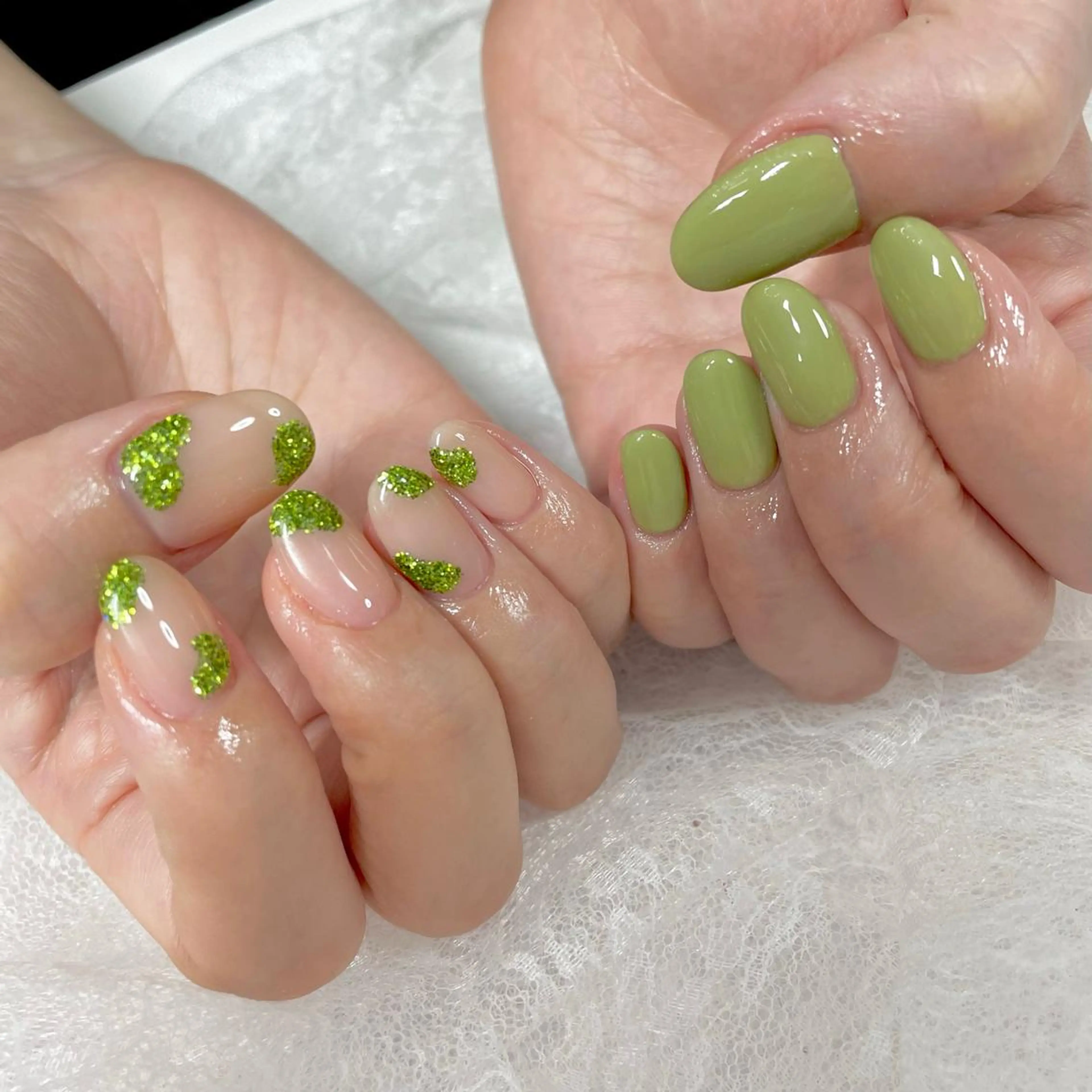 ネイル ジェルネイル ニュアンスネイル パラジェル J terrace Nailのネイルデザイン