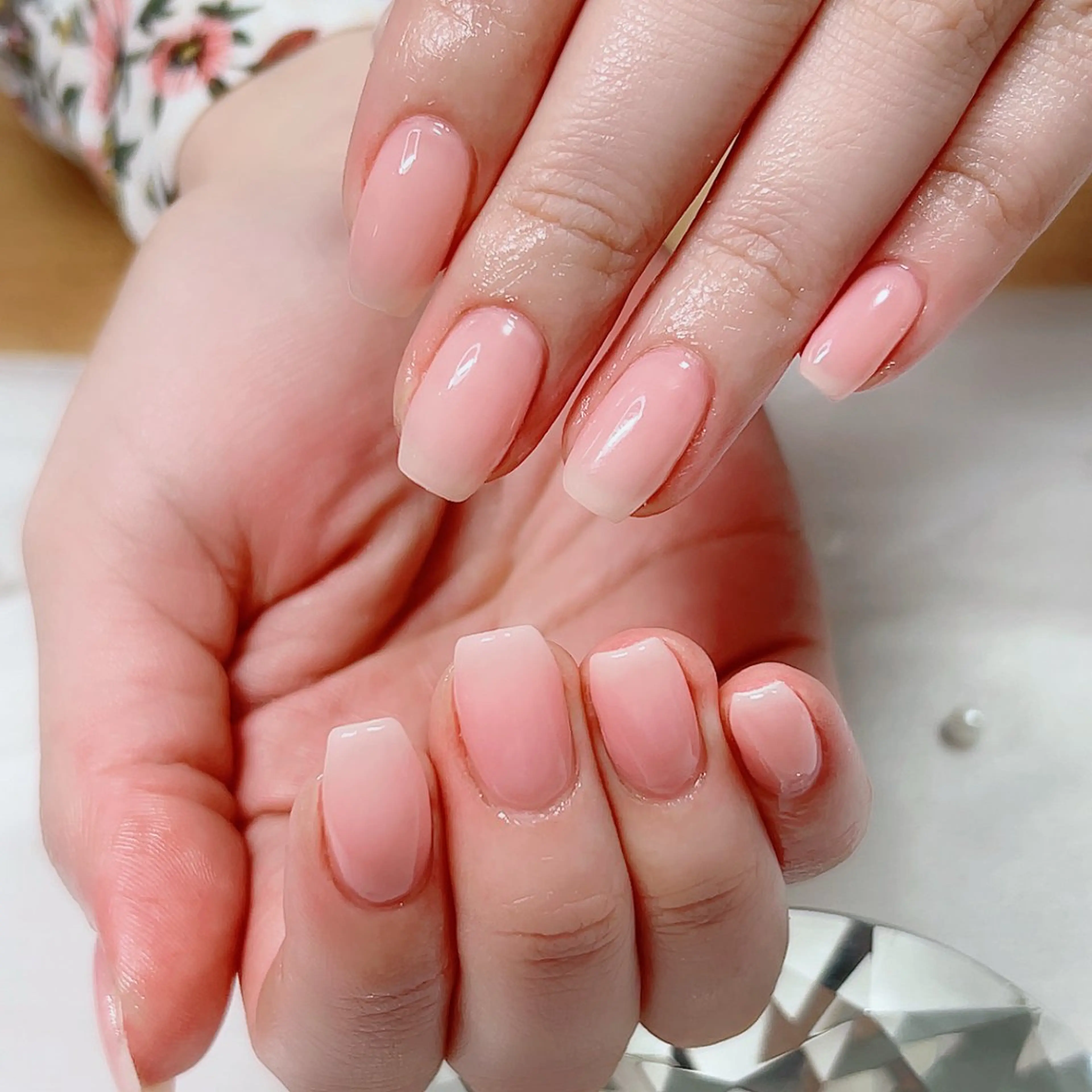 ネイル オフィスネイル ワンカラーネイル Cute Tips nailのネイルデザイン