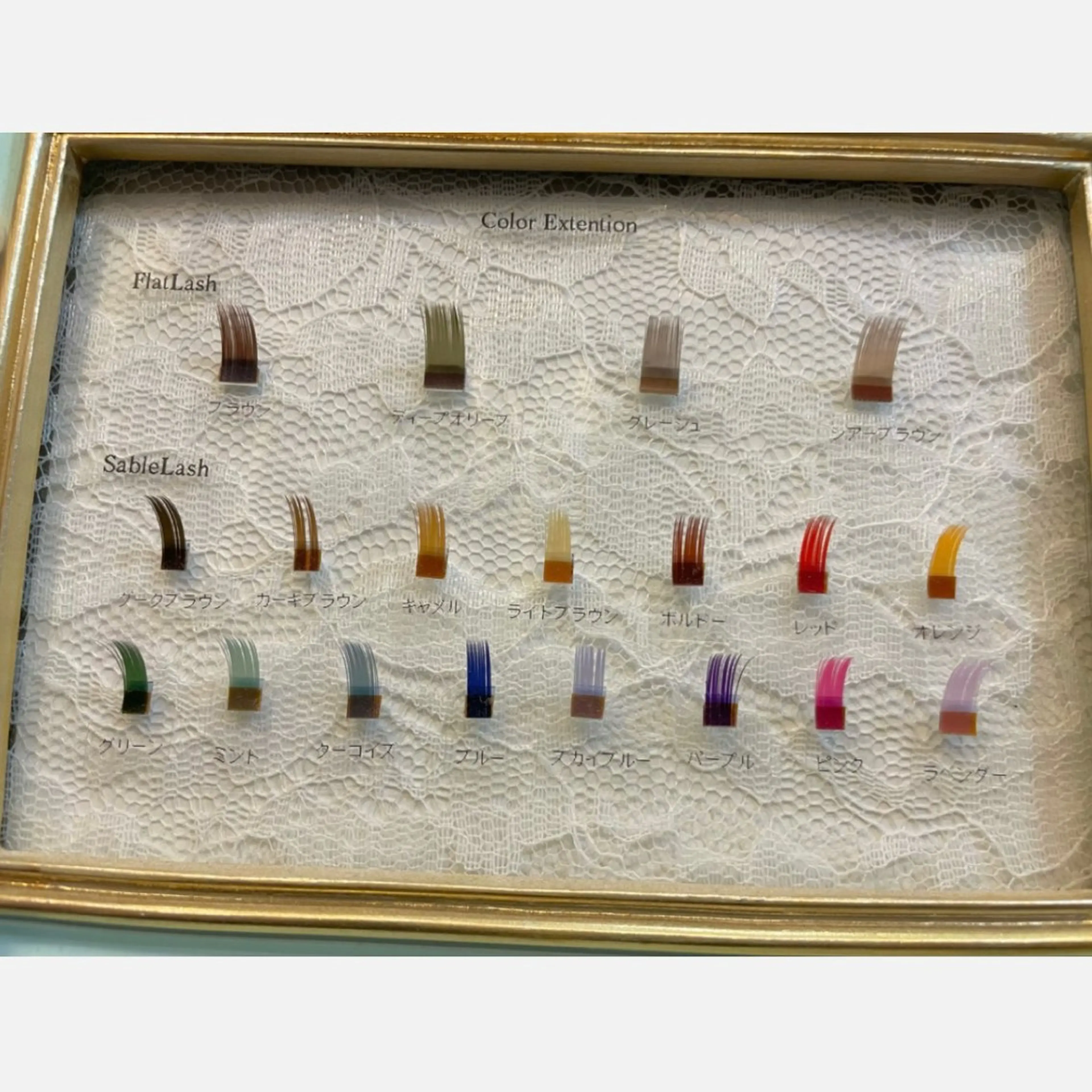 マツエク・マツパ DELICAT MIHOのマツエク・マツパデザイン