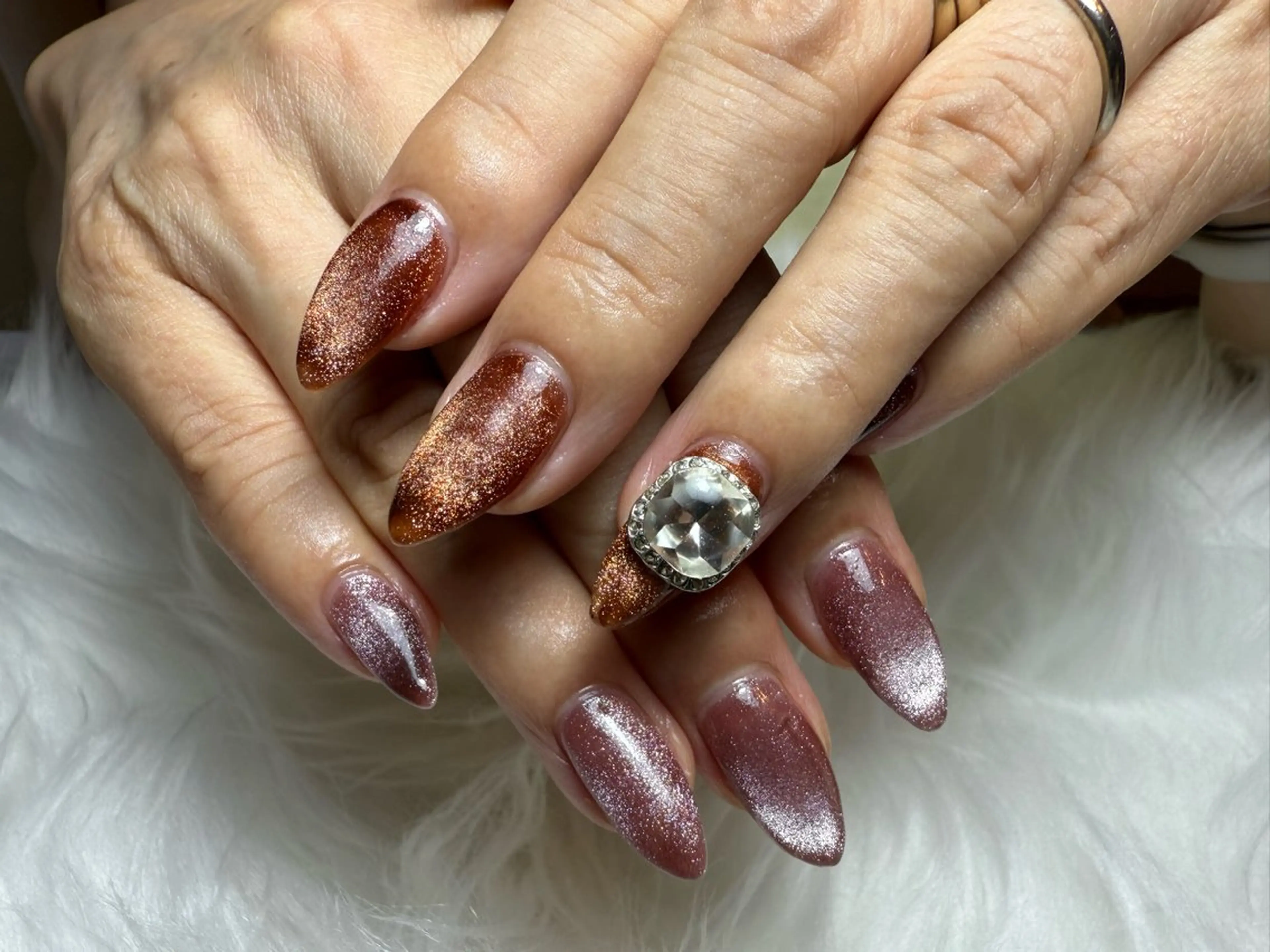 ロング shandy nailのネイルデザイン