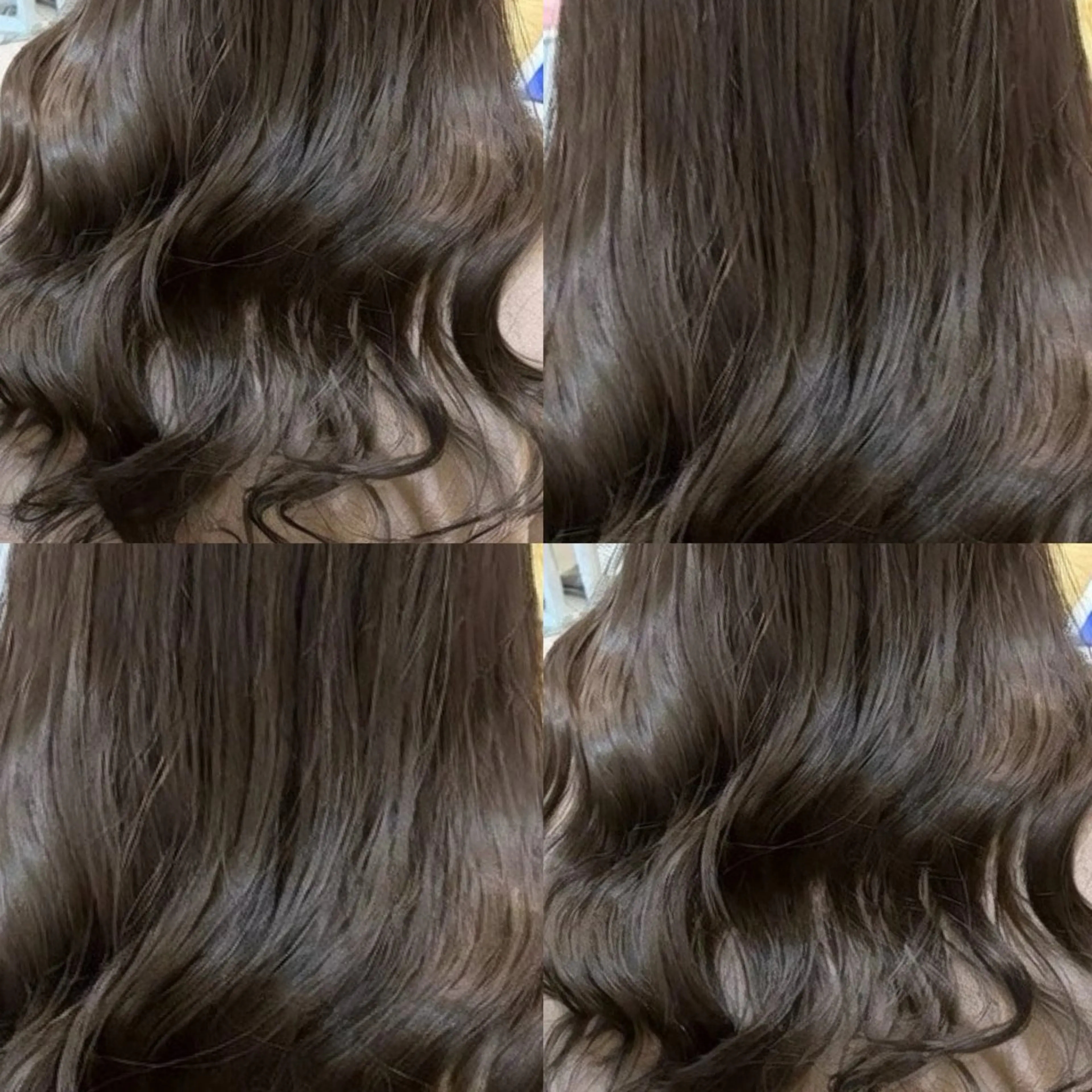 ロング カラー アッシュ ベージュカラー ブリーチ ケアカラー 透明感カラー カット ヘアカラー パーマ 縮毛矯正 トリートメント 👑髪質改善wカラー /ハイトーン/アユカのヘアスタイル