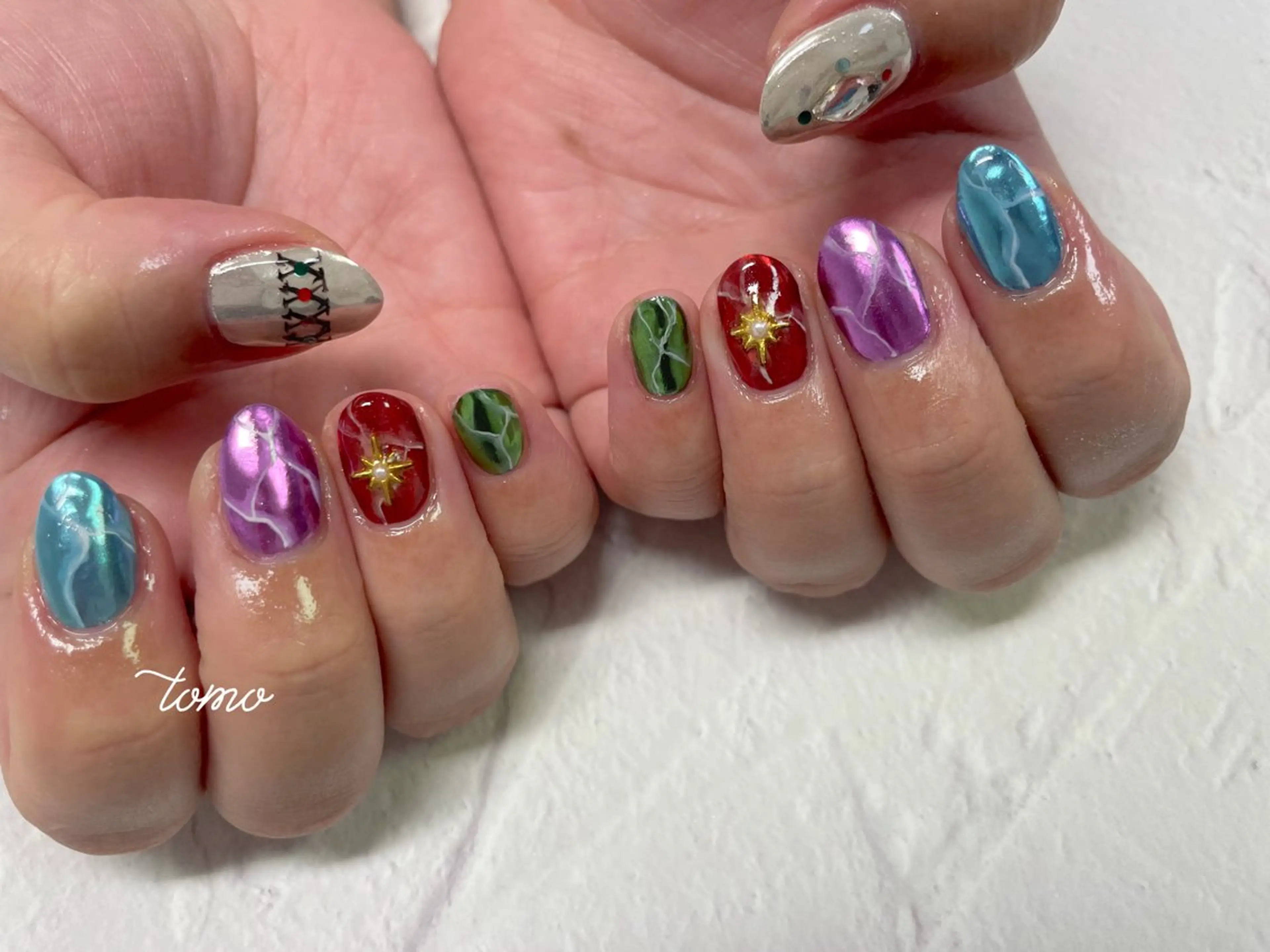 ネイル ハンドネイル nailist TOMOのネイルデザイン