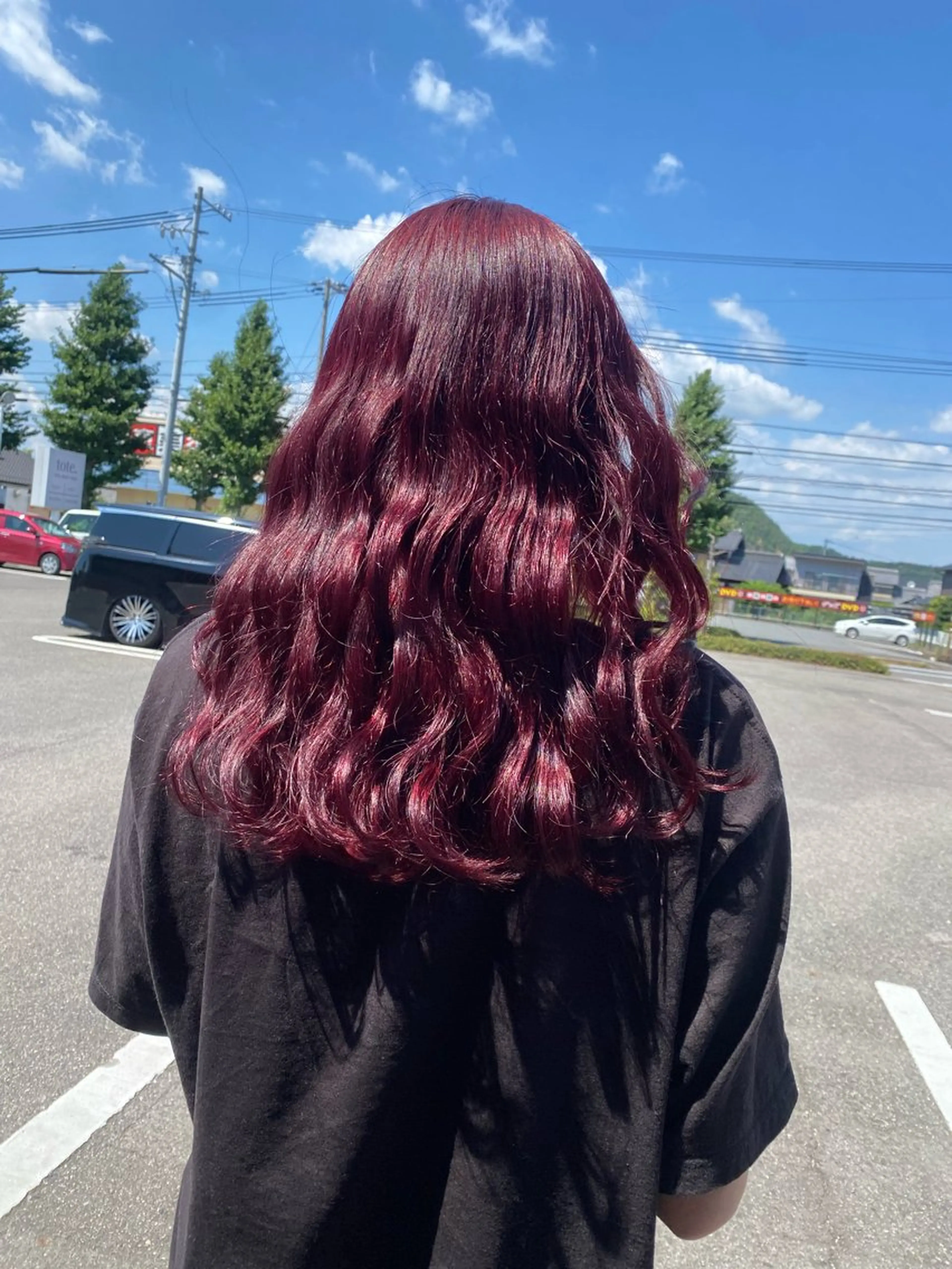ミディアム カット ヘアカラー パーマ 縮毛矯正 トリートメント ヘッドスパ くろだ まみのヘアスタイル
