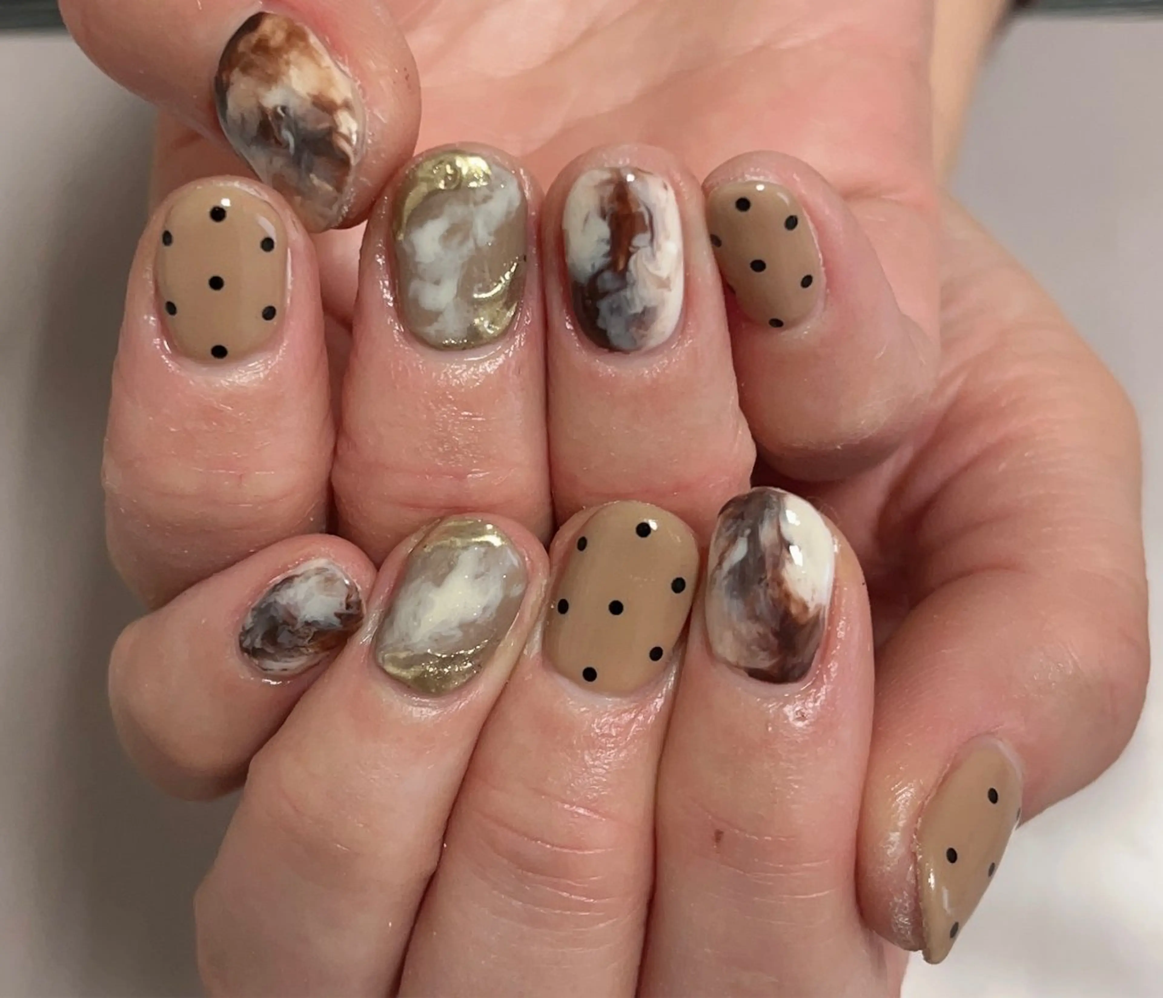 ネイル アートネイル 持ち込み ショートネイル ハンドネイル ハンドケア ベテランネイル cnc  nailのネイルデザイン