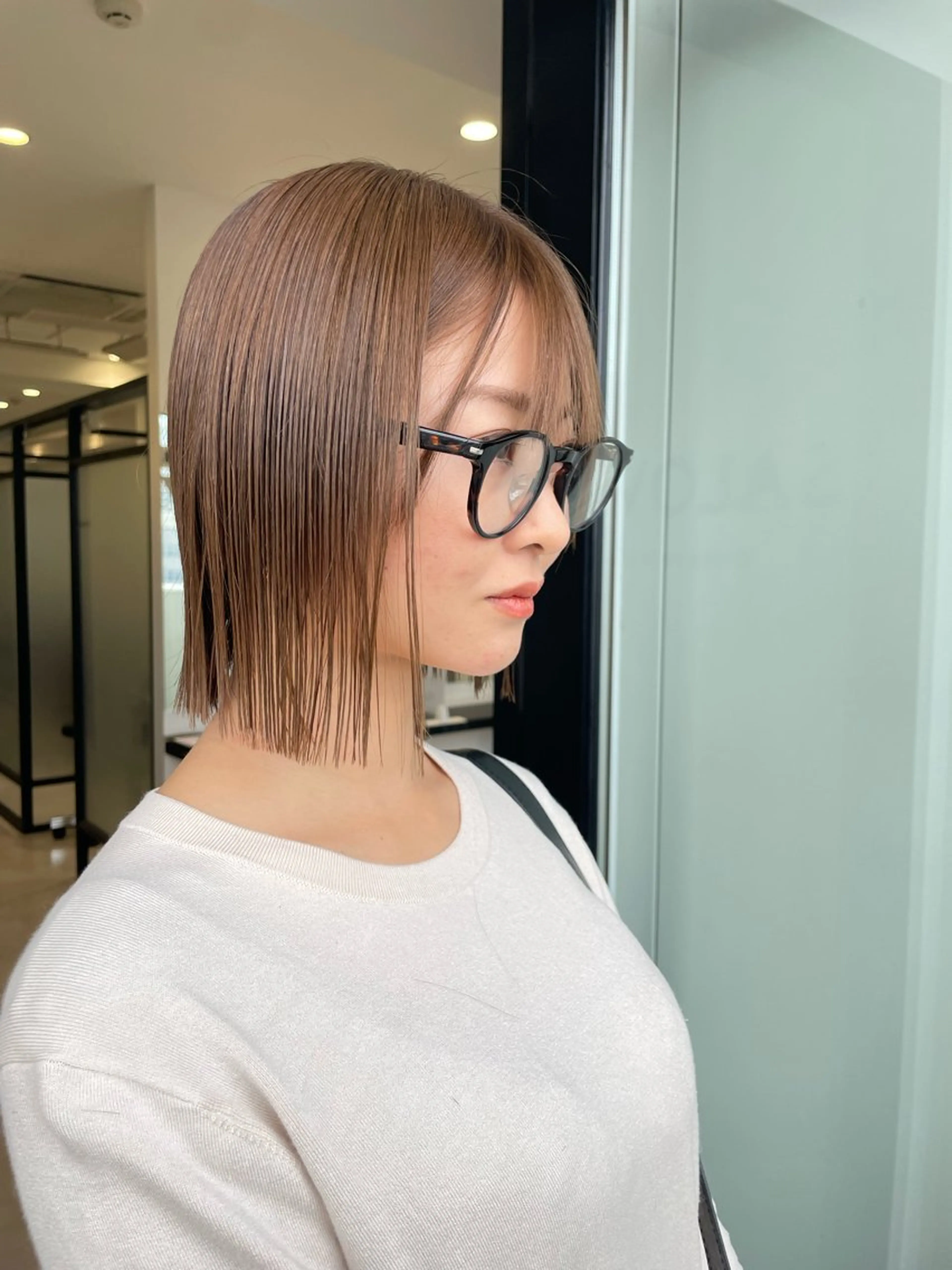 カット＋ブリーチなしダブルカラー＋クイックトリートメント✨の写真